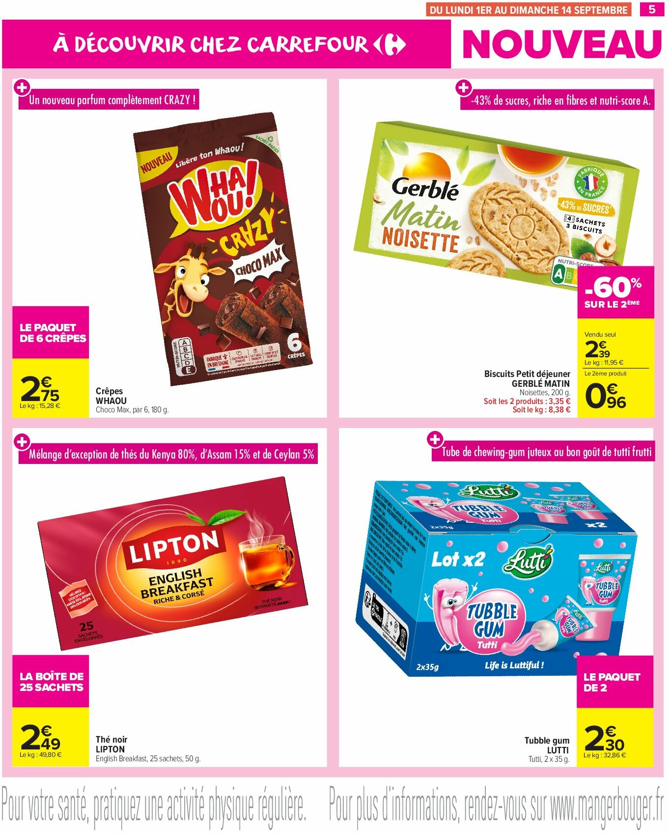 carrefour-market - Catalogue Carrefour Market - Les Nouveautés valable du 01/09 au 28/09 - page: 7