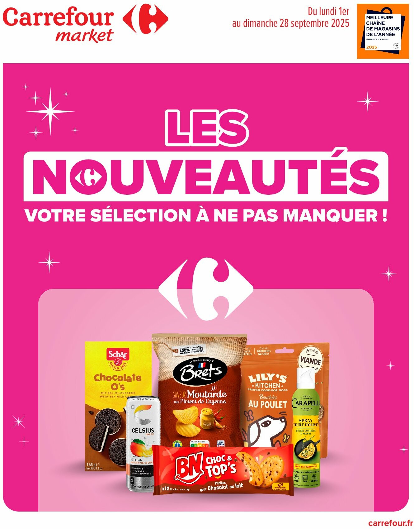 carrefour-market - Catalogue Carrefour Market - Les Nouveautés valable du 01/09 au 28/09 - page: 1