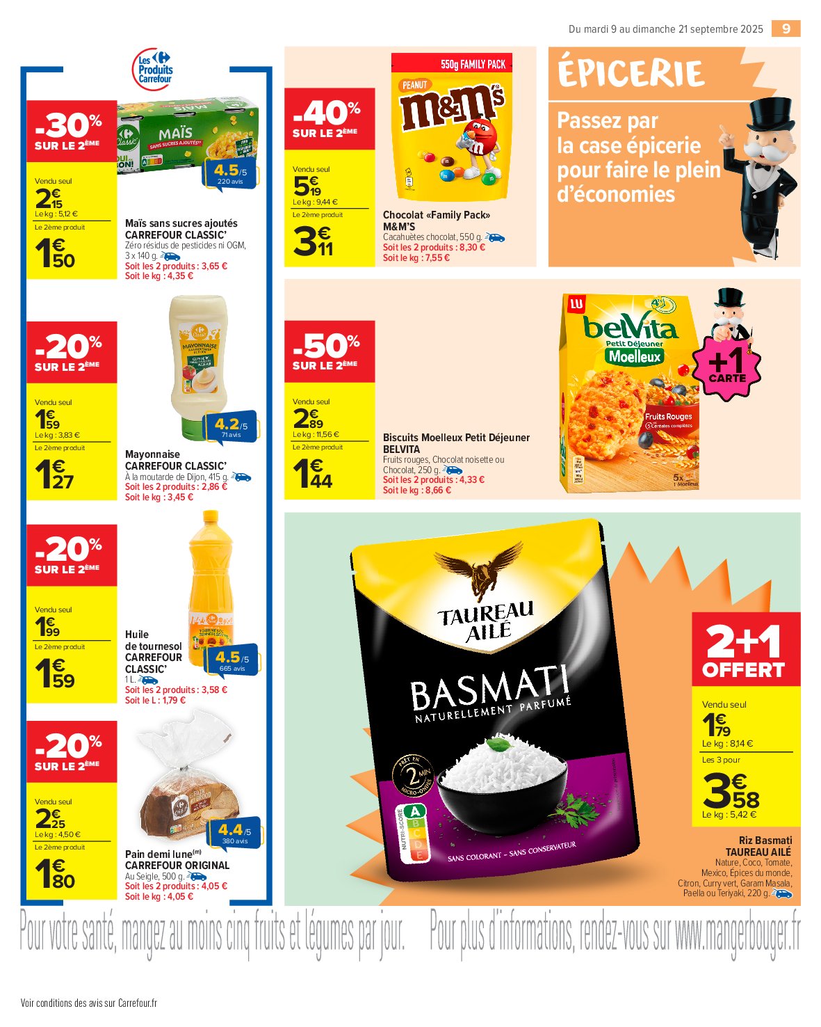 carrefour-market - Catalogue Carrefour Market valable du 09/09 au 21/09 - page: 11