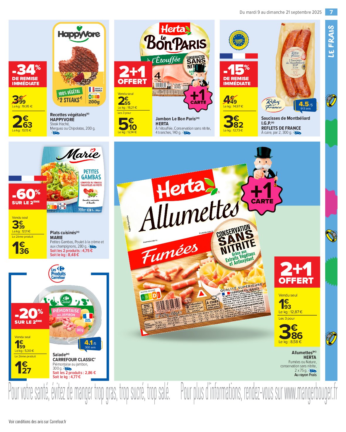 carrefour-market - Catalogue Carrefour Market valable du 09/09 au 21/09 - page: 9