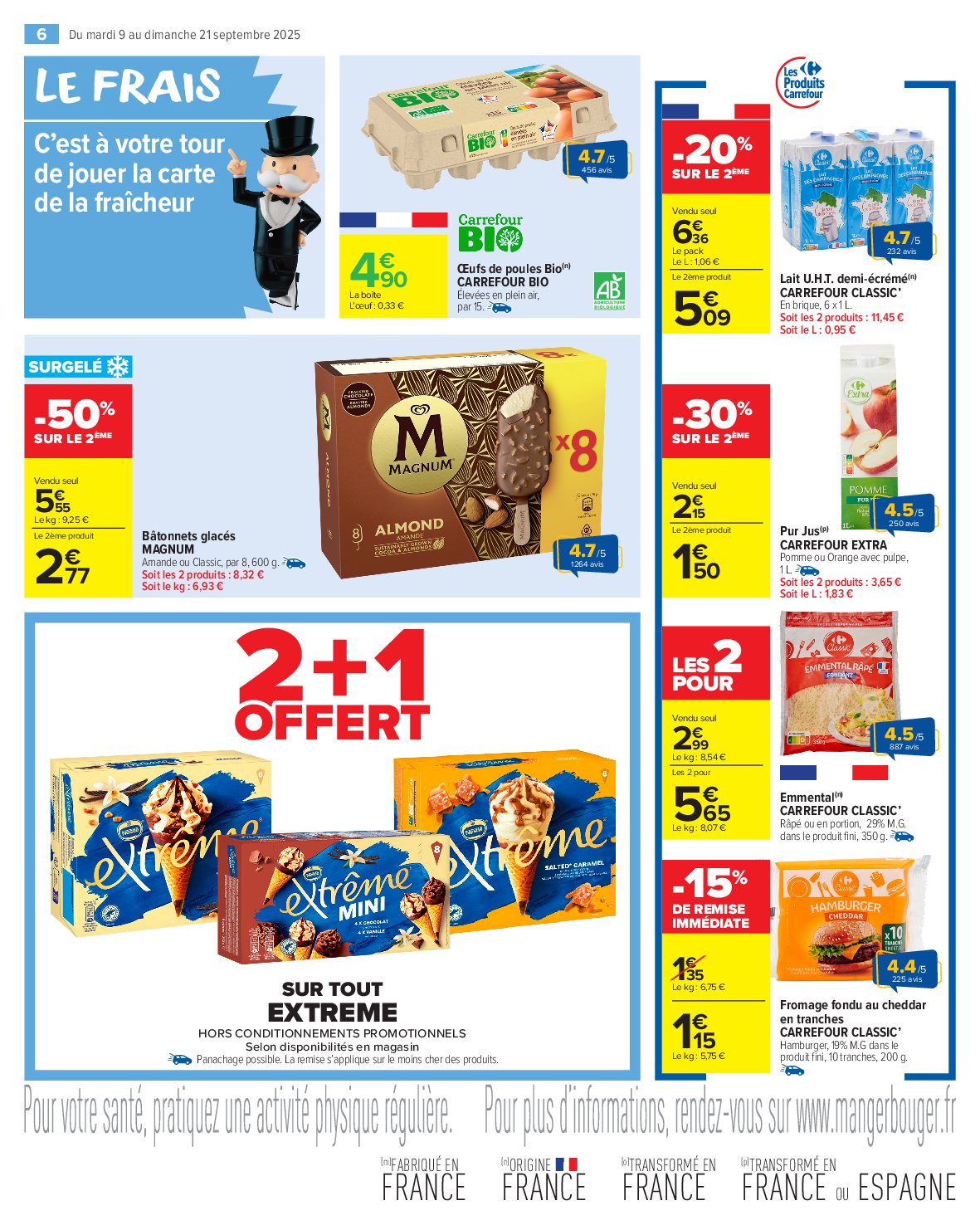 carrefour-market - Catalogue Carrefour Market valable du 09/09 au 21/09 - page: 8