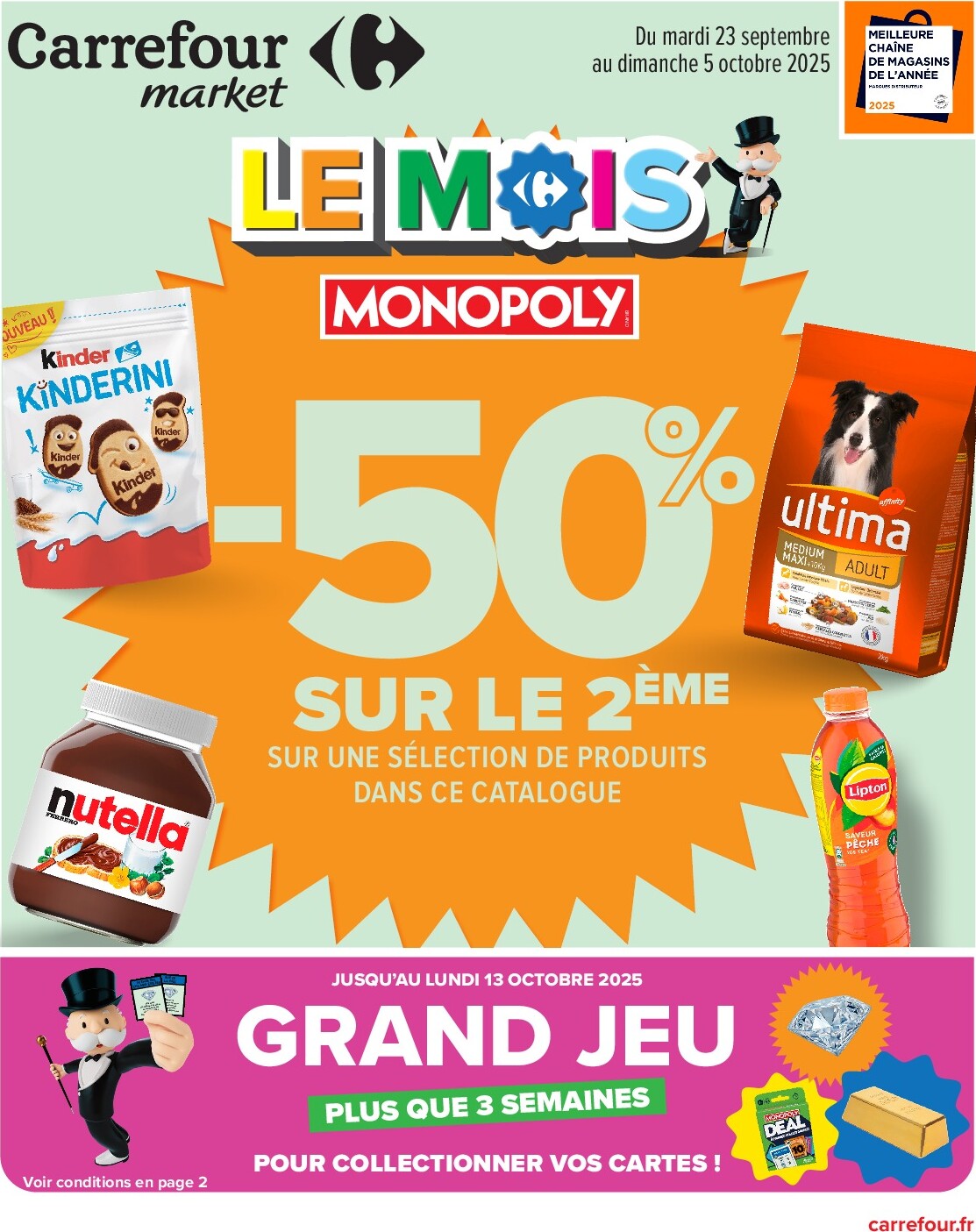 carrefour-market - Catalogue Carrefour Market valable du 23/09 au 05/10