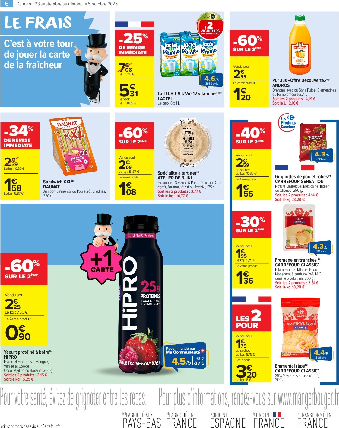 carrefour-market - Catalogue Carrefour Market valable du 23/09 au 05/10 - page: 8