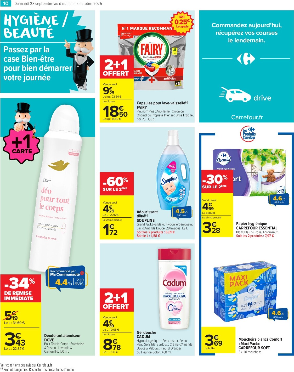 carrefour-market - Catalogue Carrefour Market valable du 23/09 au 05/10 - page: 12