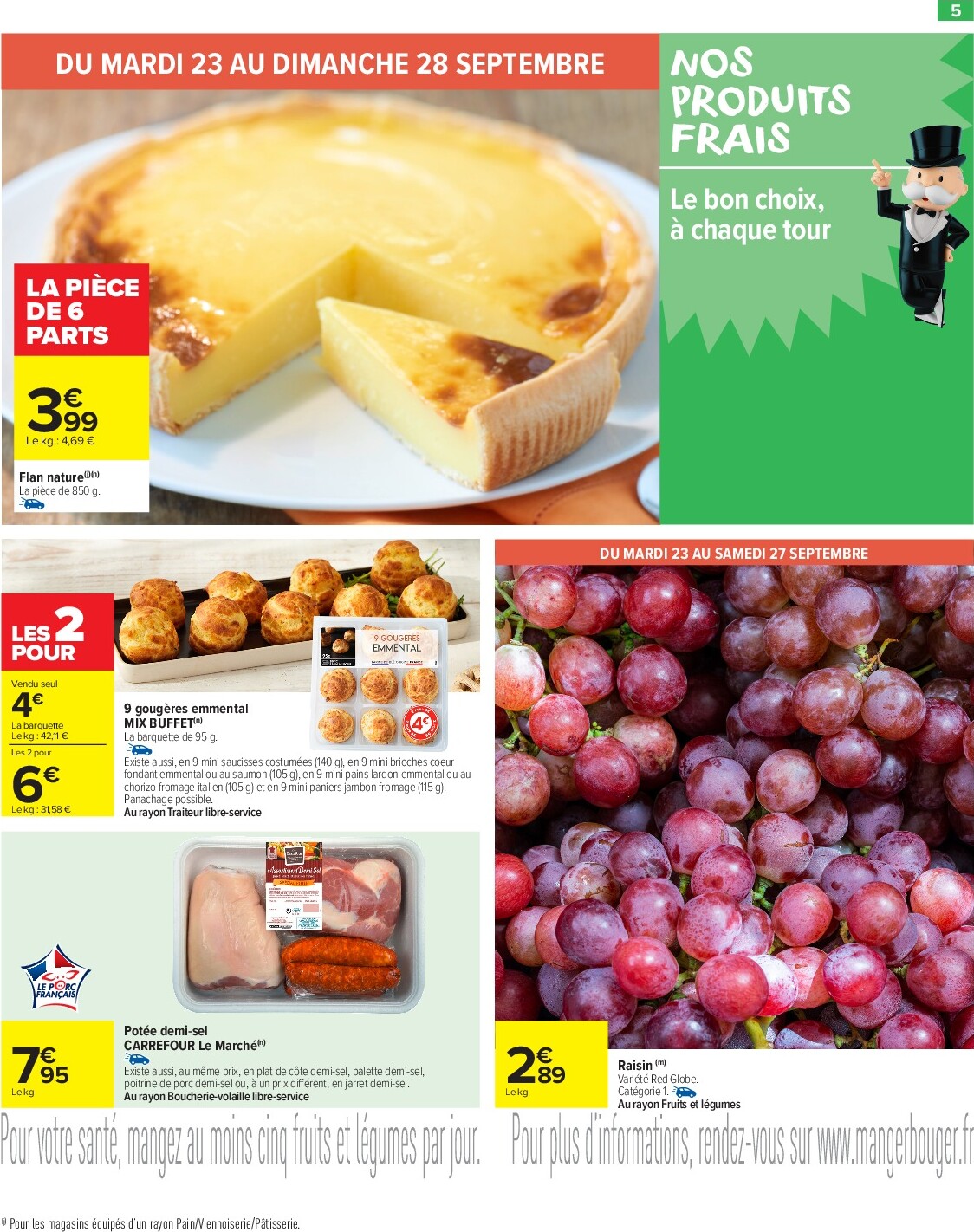 carrefour-market - Catalogue Carrefour Market valable du 23/09 au 05/10 - page: 7