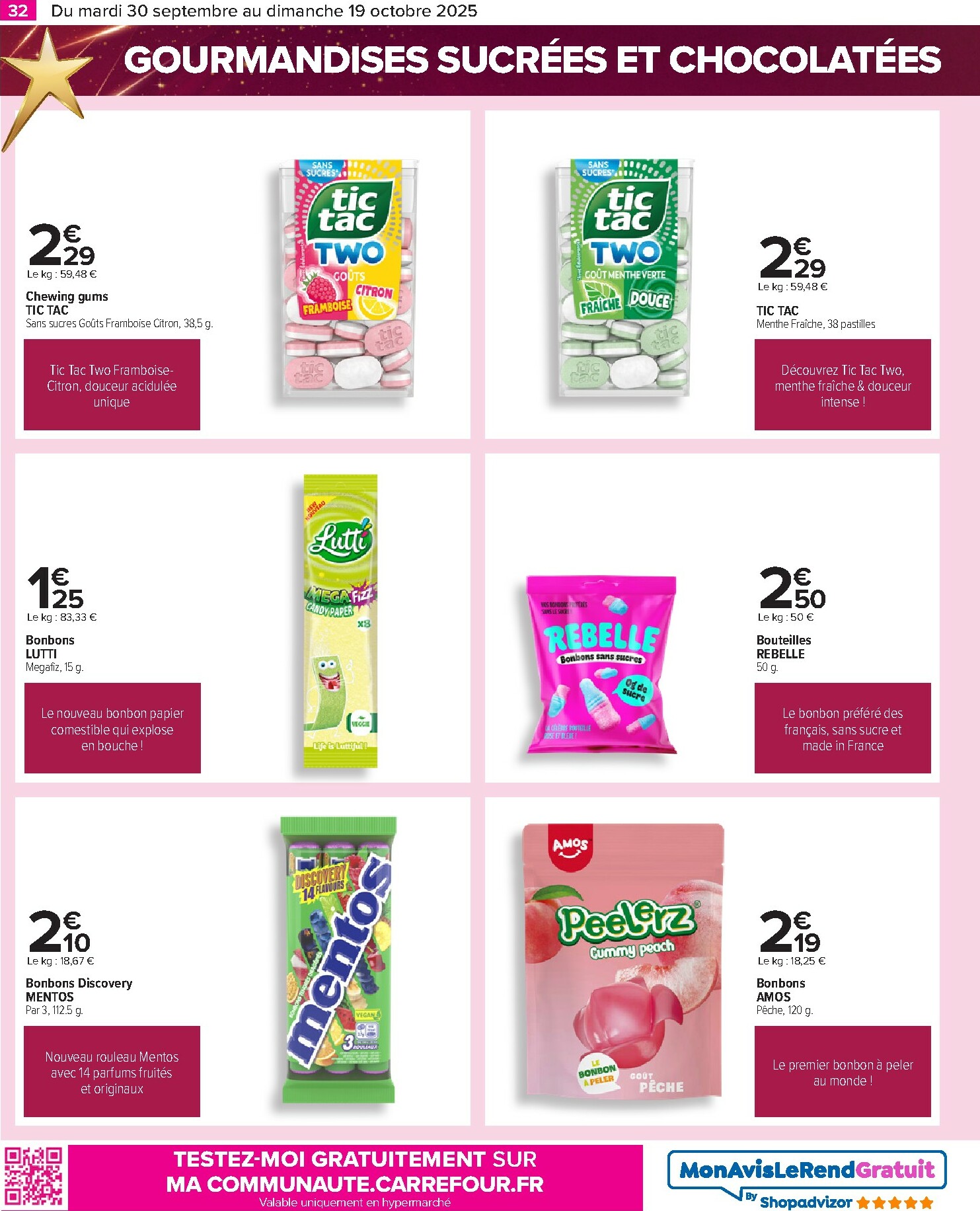 carrefour-market - Catalogue Carrefour Market valable du 30/09 au 19/10 - page: 32