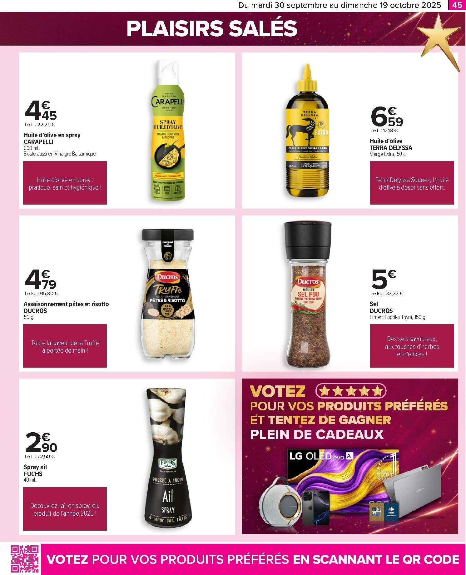 carrefour-market - Catalogue Carrefour Market valable du 30/09 au 19/10 - page: 45