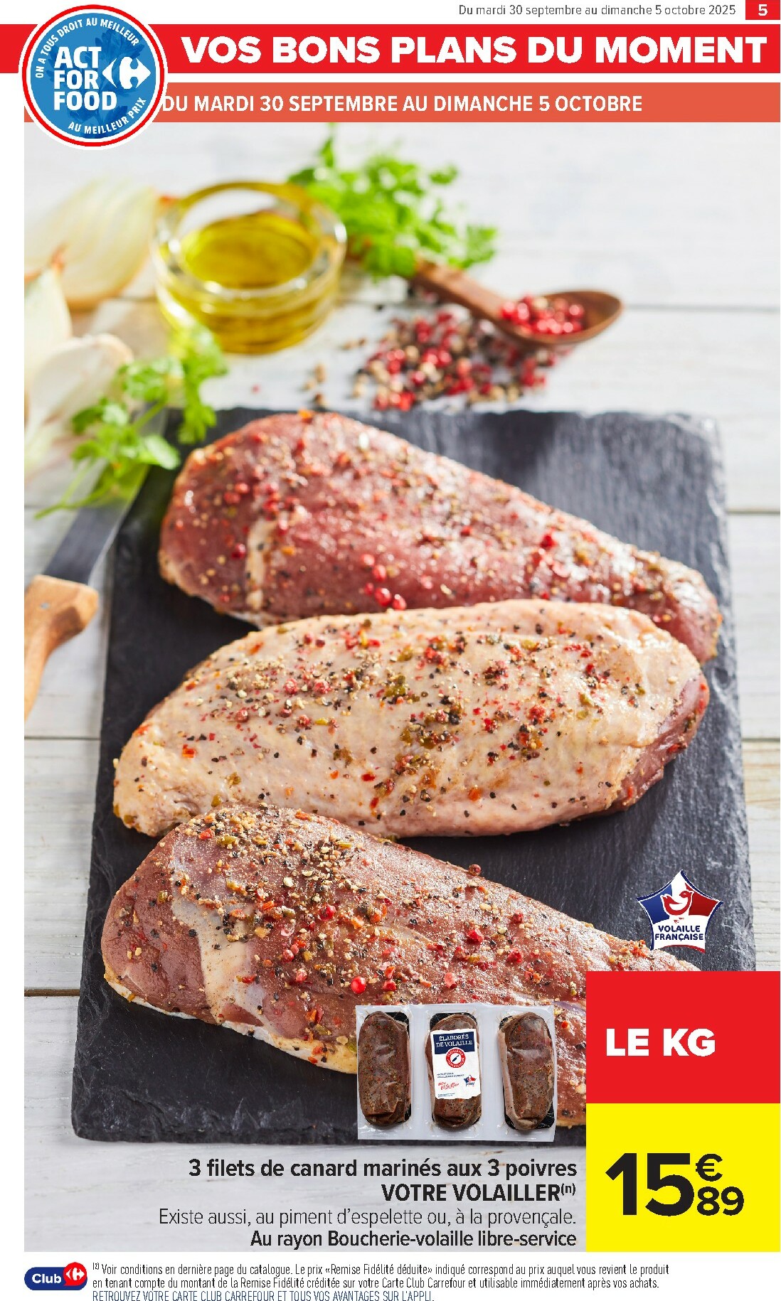 carrefour-market - Catalogue Carrefour Market - La Sélection Du Boucher valable du 30/09 au 05/10 - page: 7
