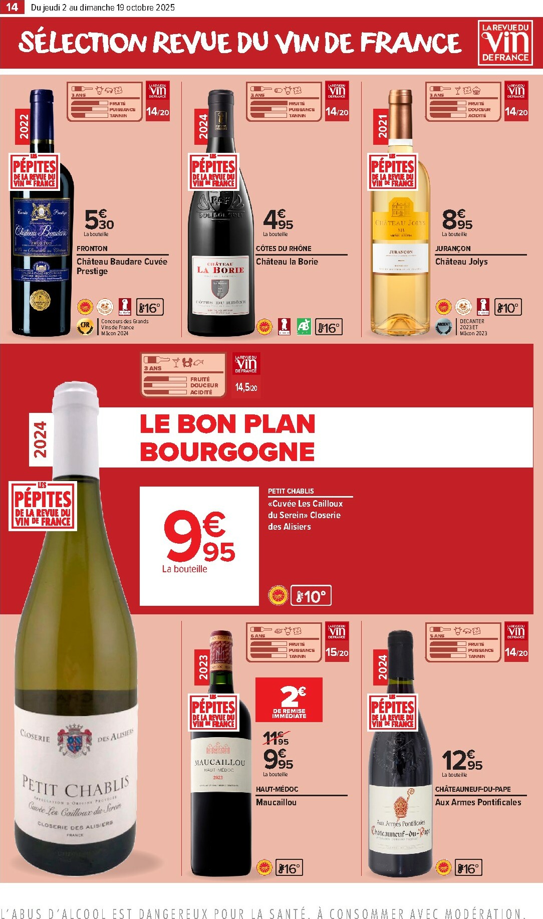carrefour-market - Catalogue Carrefour Market - Foire aux Vins valable du 02/10 au 19/10 - page: 16
