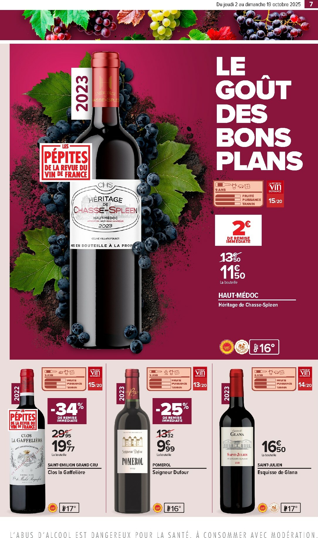 carrefour-market - Catalogue Carrefour Market - Foire aux Vins valable du 02/10 au 19/10 - page: 9