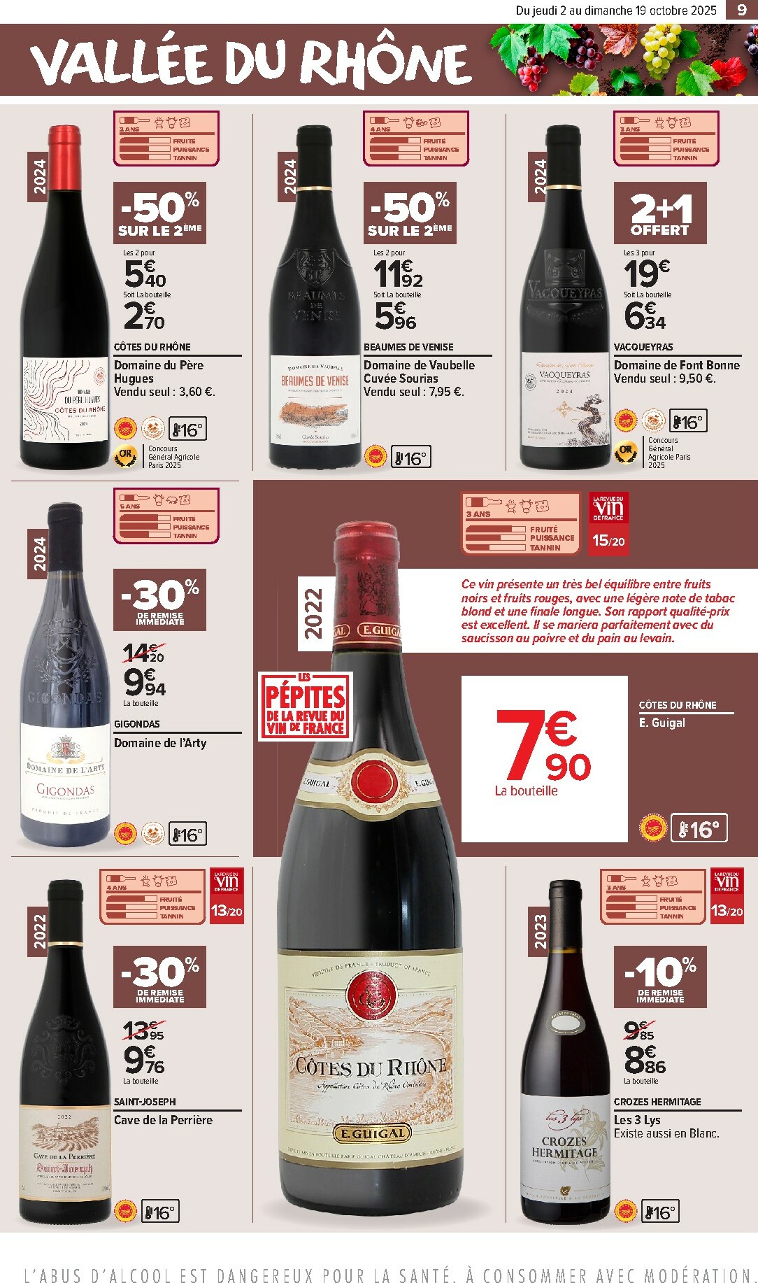carrefour-market - Catalogue Carrefour Market - Foire aux Vins valable du 02/10 au 19/10 - page: 11