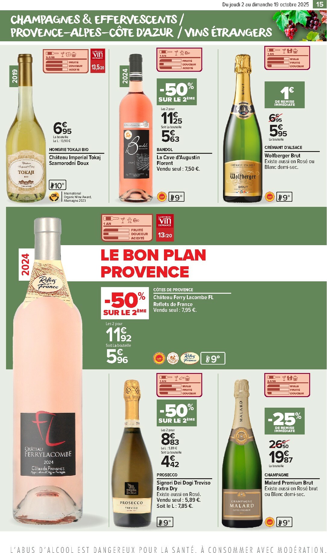 carrefour-market - Catalogue Carrefour Market - Foire aux Vins valable du 02/10 au 19/10 - page: 17