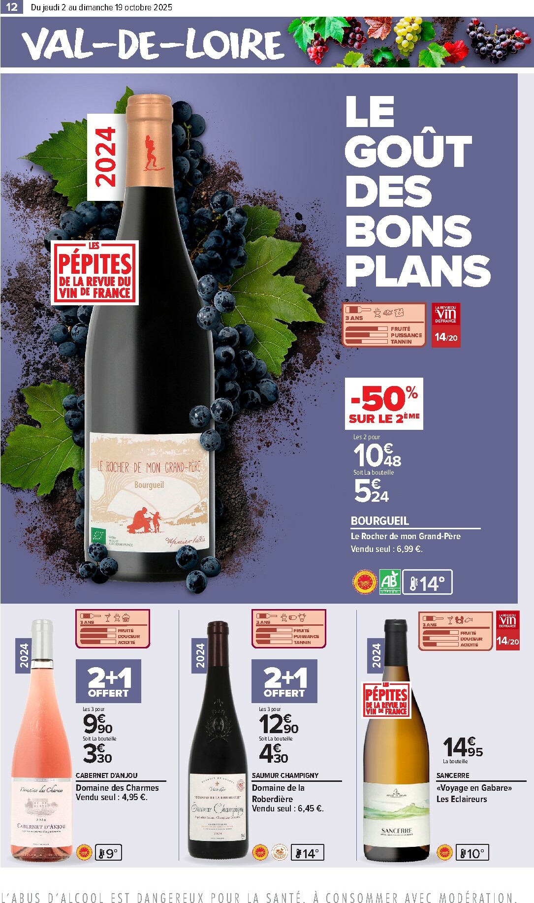 carrefour-market - Catalogue Carrefour Market - Foire aux Vins valable du 02/10 au 19/10 - page: 14