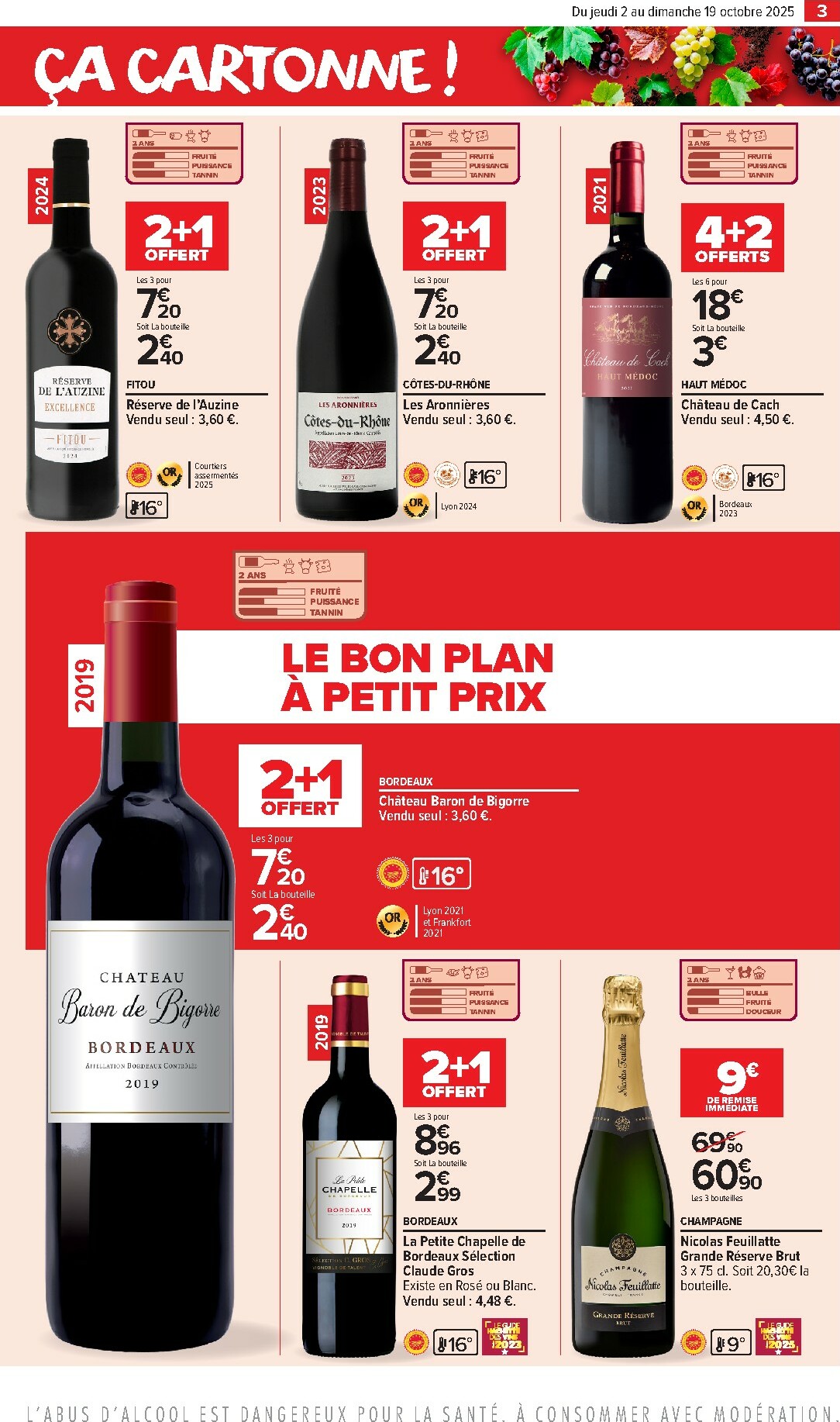 carrefour-market - Catalogue Carrefour Market - Foire aux Vins valable du 02/10 au 19/10 - page: 5