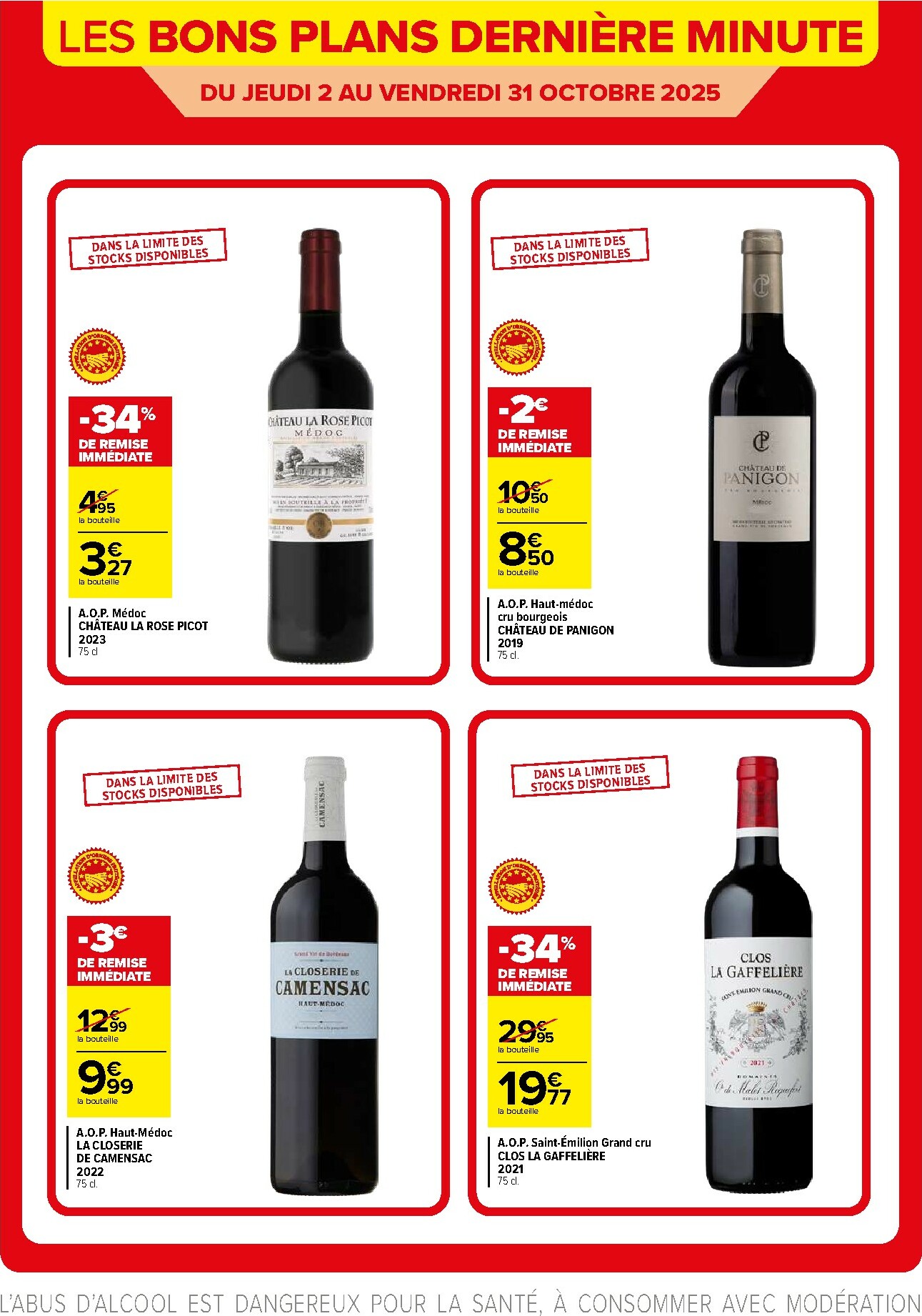 carrefour-market - Catalogue Carrefour Market - Les Bons Plans Derniére Minute valable du 02/10 au 31/10 - page: 2