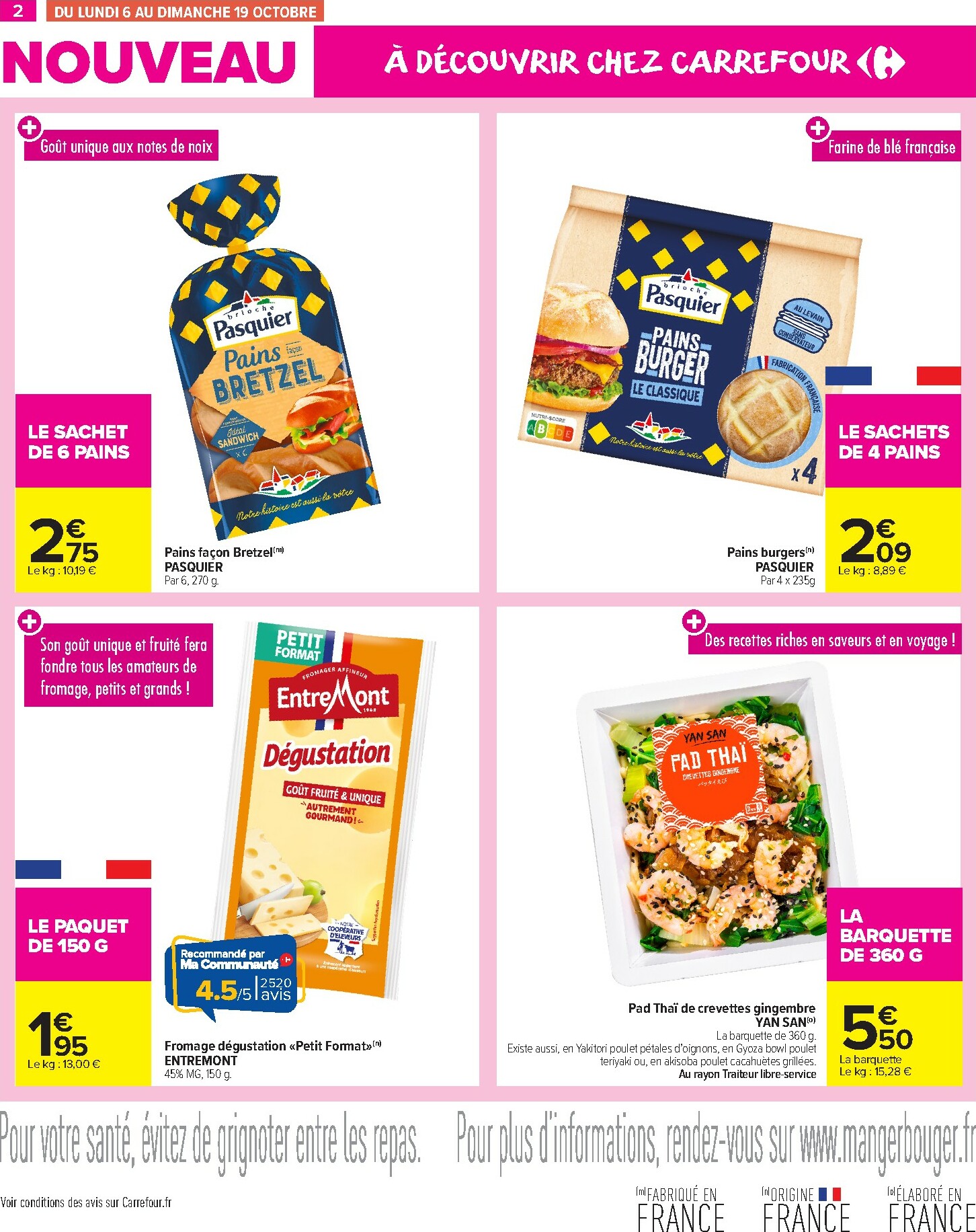 carrefour-market - Catalogue Carrefour Market - Les Nouveautés valable du 06/10 au 02/11 - page: 2