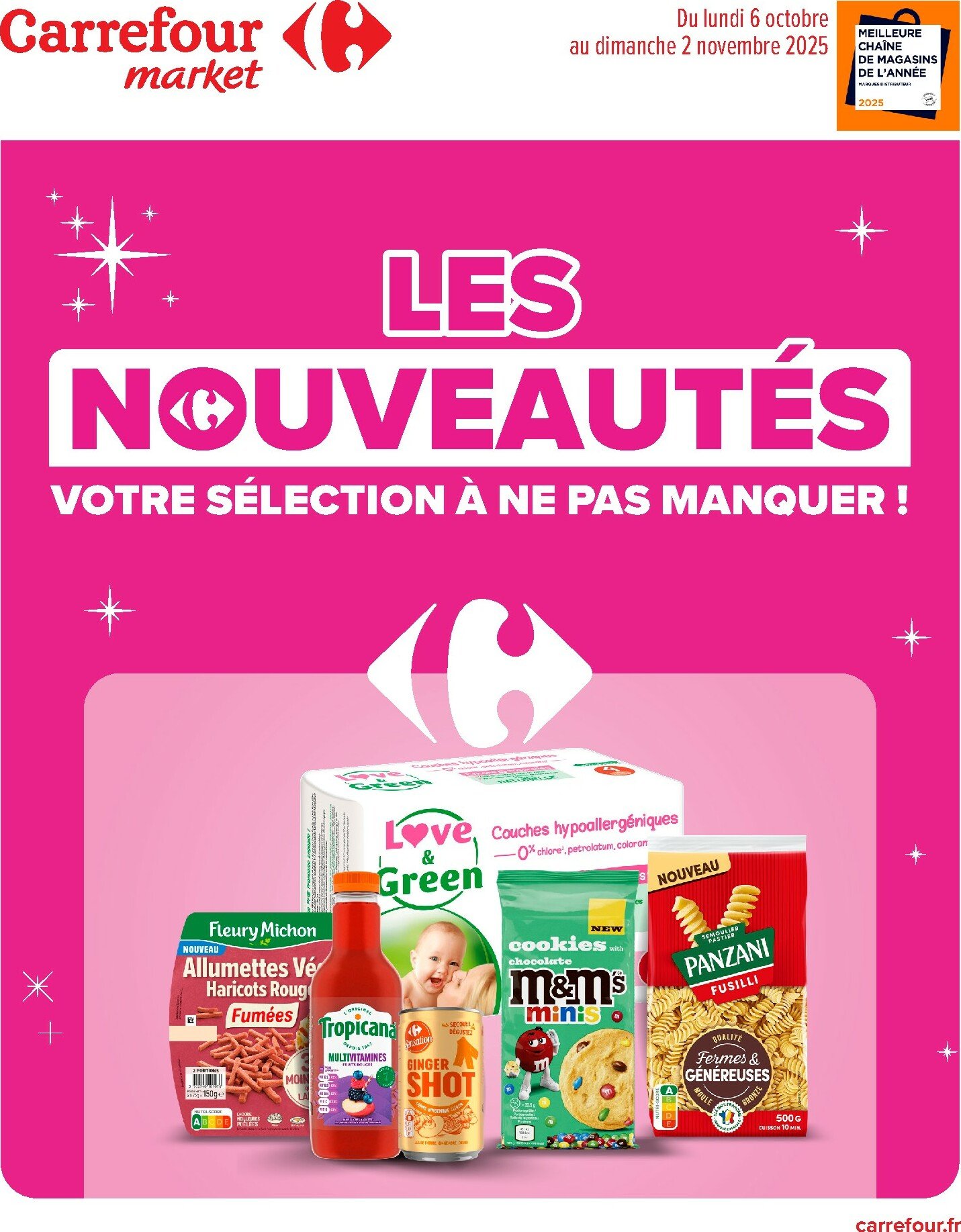 carrefour-market - Catalogue Carrefour Market - Les Nouveautés valable du 06/10 au 02/11