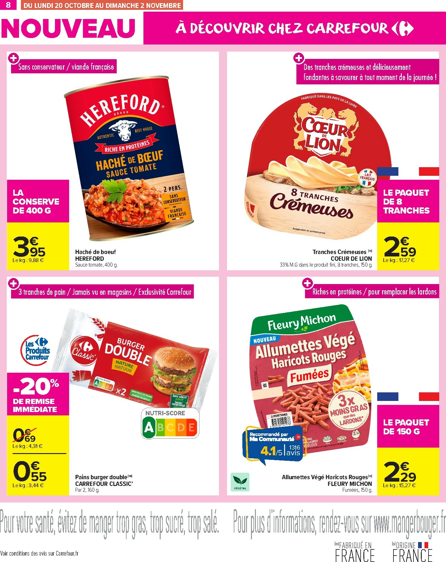carrefour-market - Catalogue Carrefour Market - Les Nouveautés valable du 06/10 au 02/11 - page: 8
