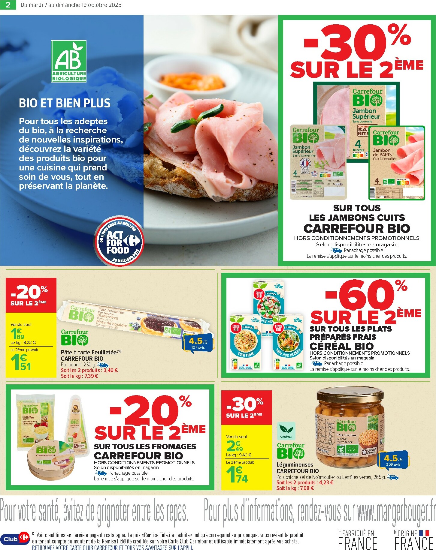 carrefour-market - Catalogue Carrefour Market valable du 07/10 au 19/10 - page: 4