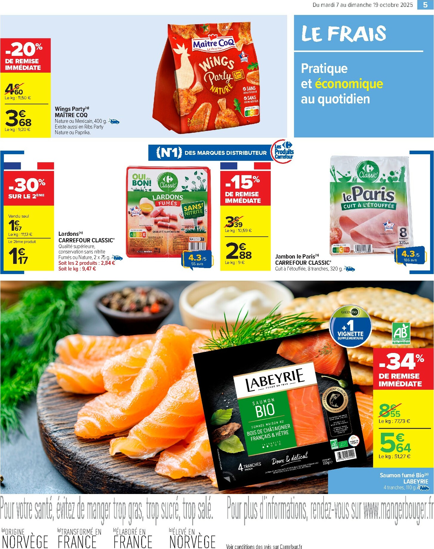 carrefour-market - Catalogue Carrefour Market valable du 07/10 au 19/10 - page: 7