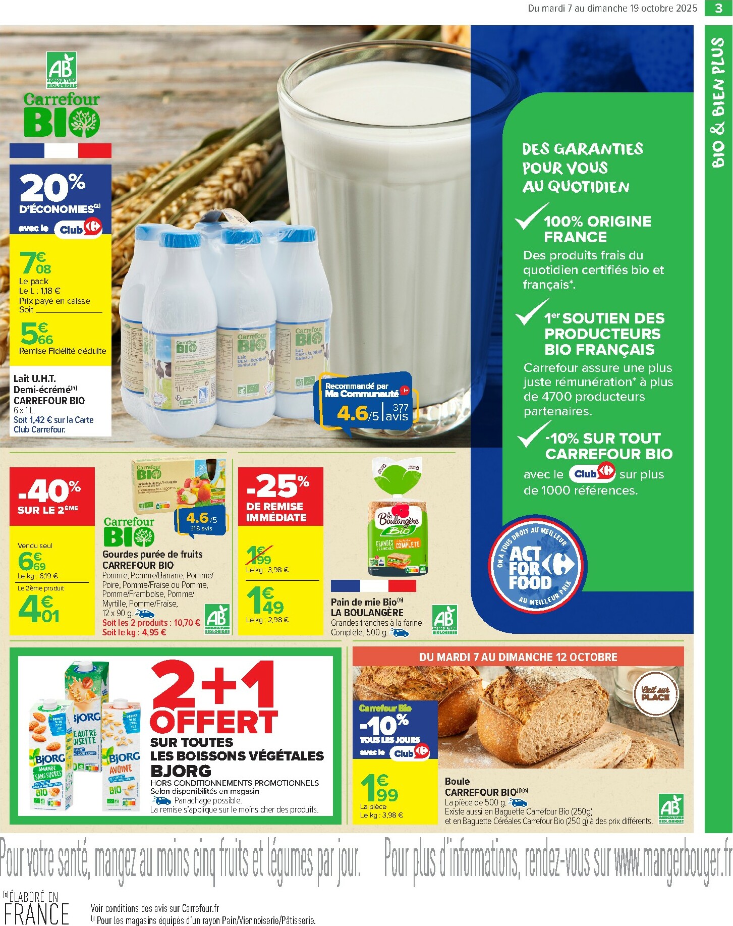 carrefour-market - Catalogue Carrefour Market valable du 07/10 au 19/10 - page: 5