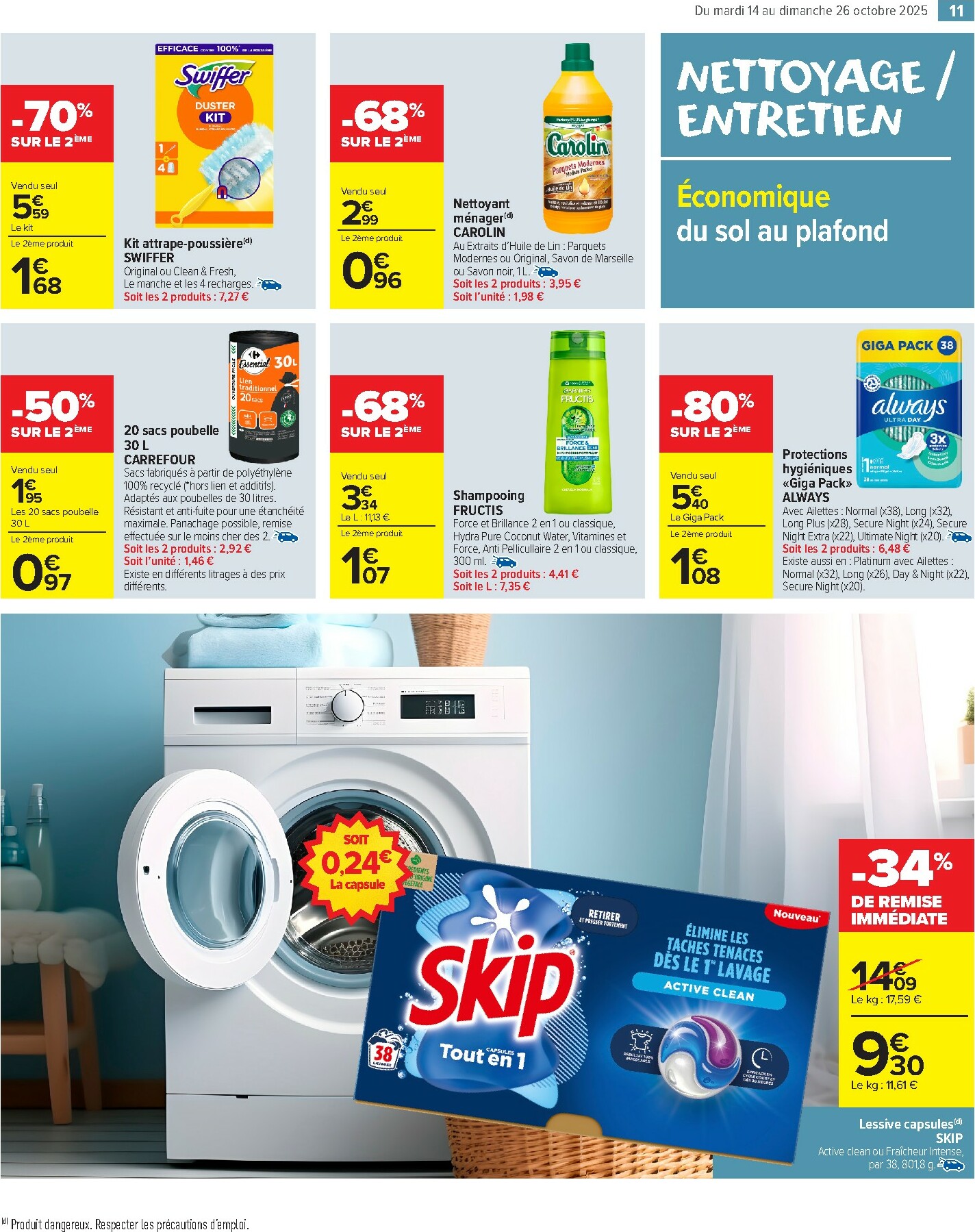 carrefour-market - Catalogue Carrefour Market valable du 14/10 au 26/10 - page: 13