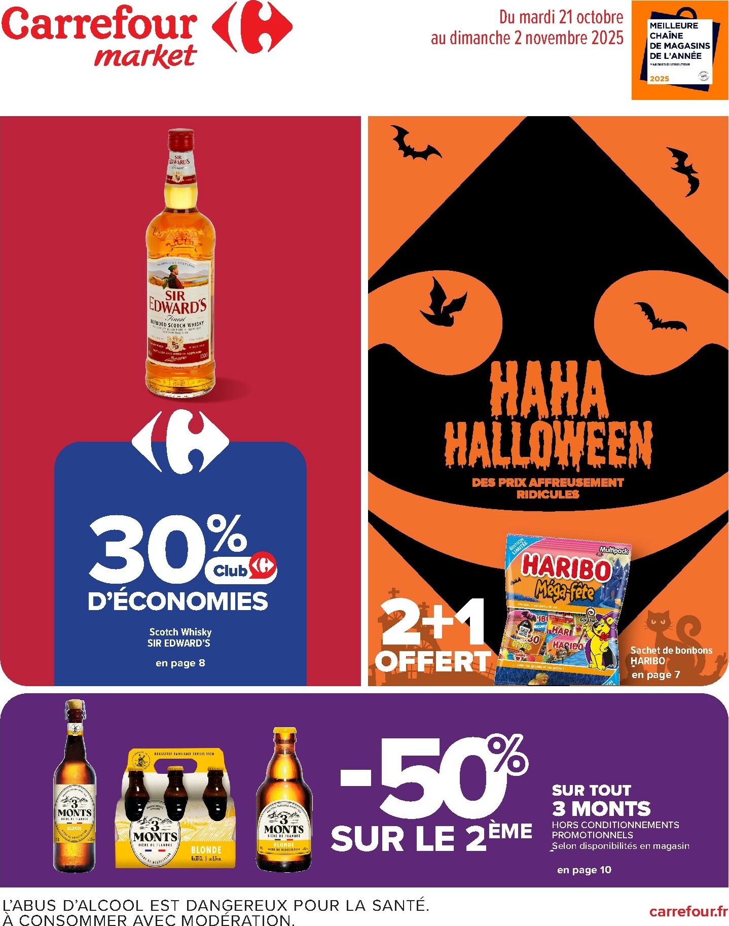 carrefour-market - Catalogue Carrefour Market valable du 21/10 au 02/11 - page: 1