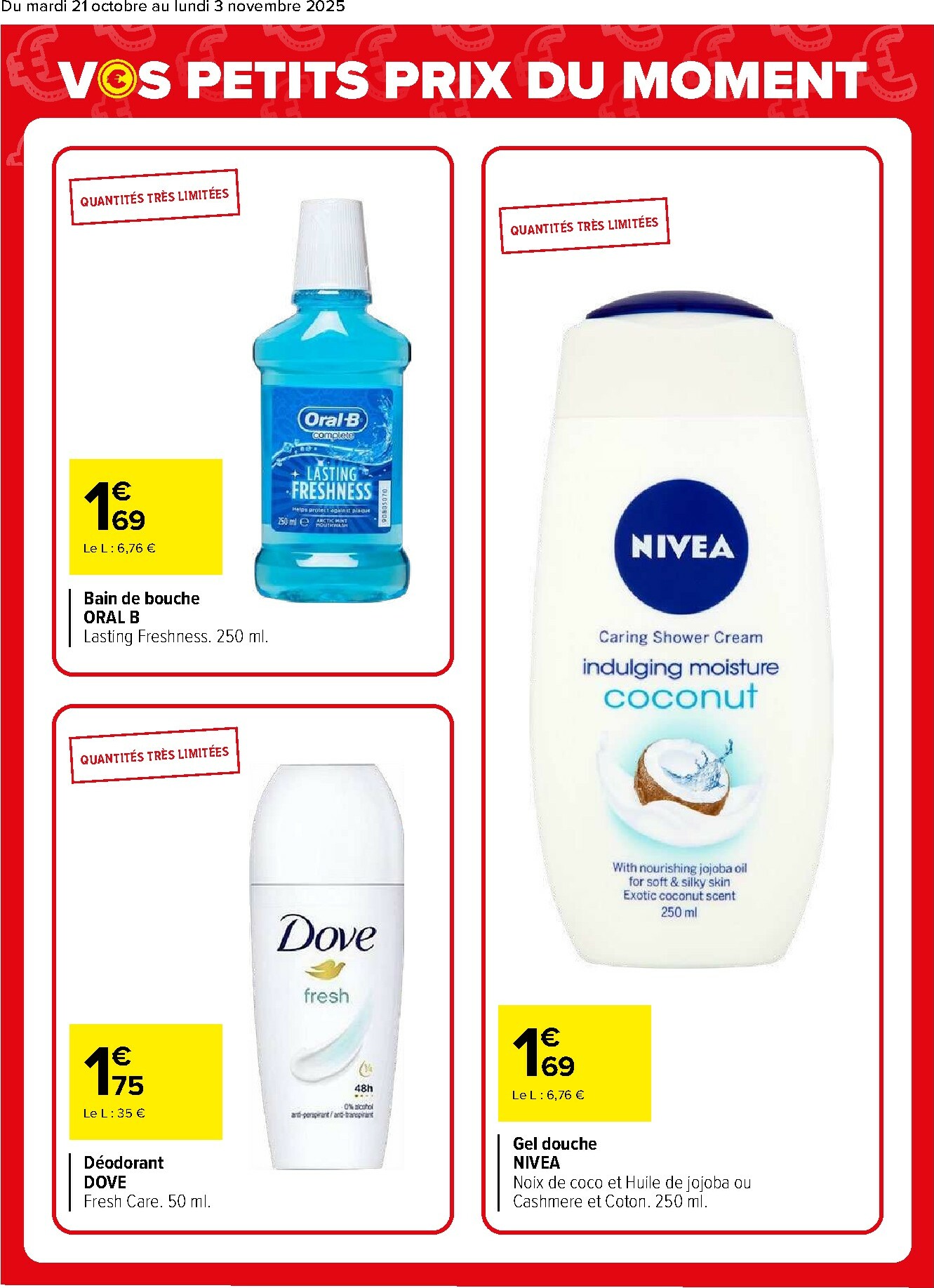 carrefour-market - Catalogue Carrefour Market - Vos Petits Prix du Moment valable du 21/10 au 03/11 - page: 2