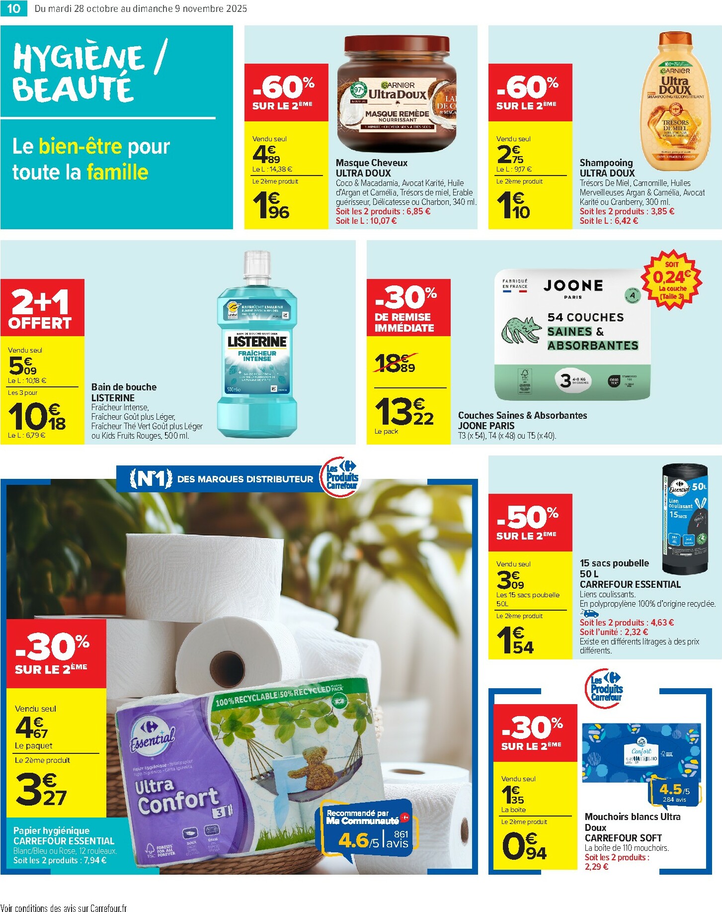 carrefour-market - Catalogue Carrefour Market valable du 28/10 au 09/11 - page: 12