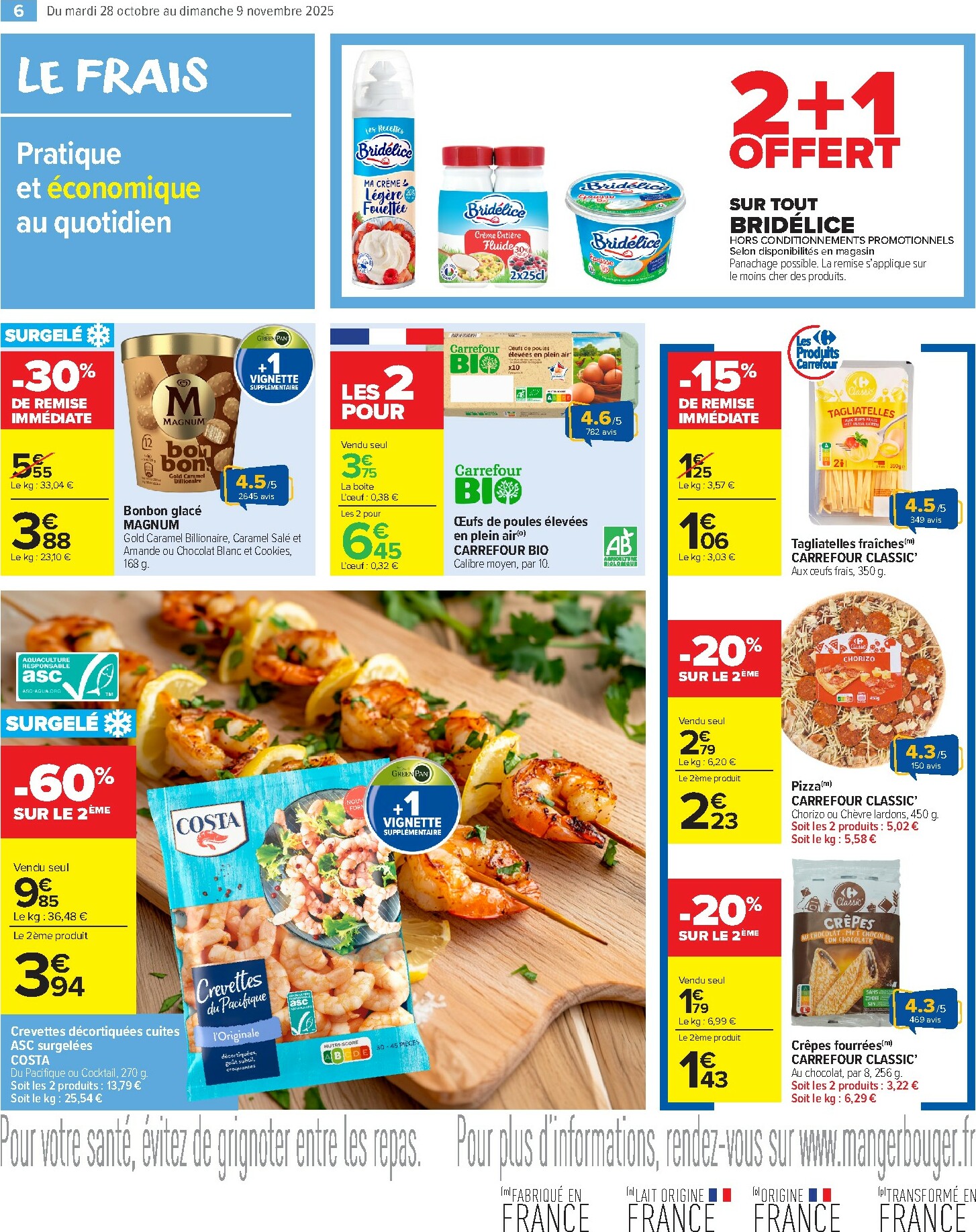 carrefour-market - Catalogue Carrefour Market valable du 28/10 au 09/11 - page: 8
