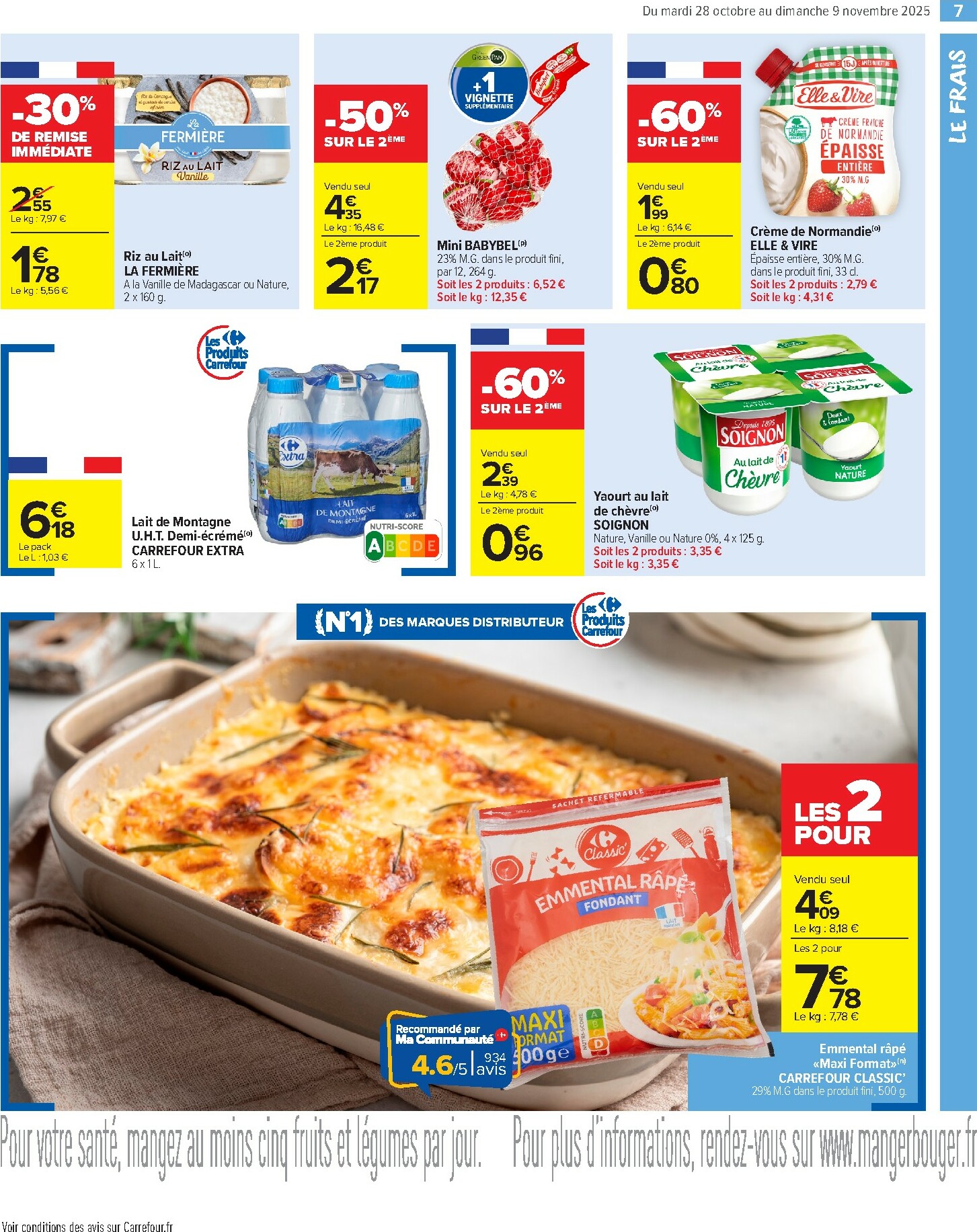 carrefour-market - Catalogue Carrefour Market valable du 28/10 au 09/11 - page: 9