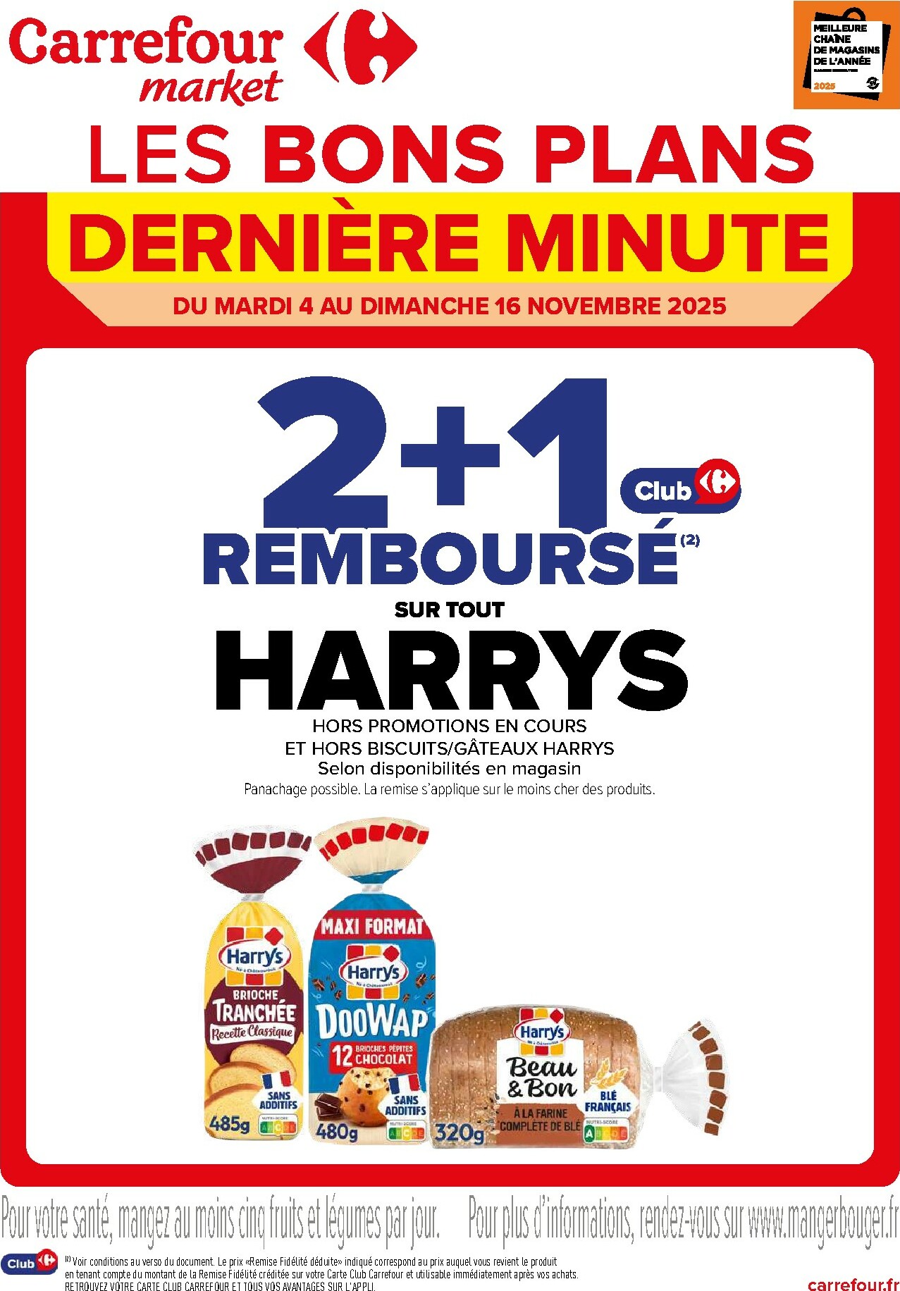 carrefour-market - Catalogue Carrefour Market - Les Bons Plans Derniére Minute valable du 04/11 au 16/11