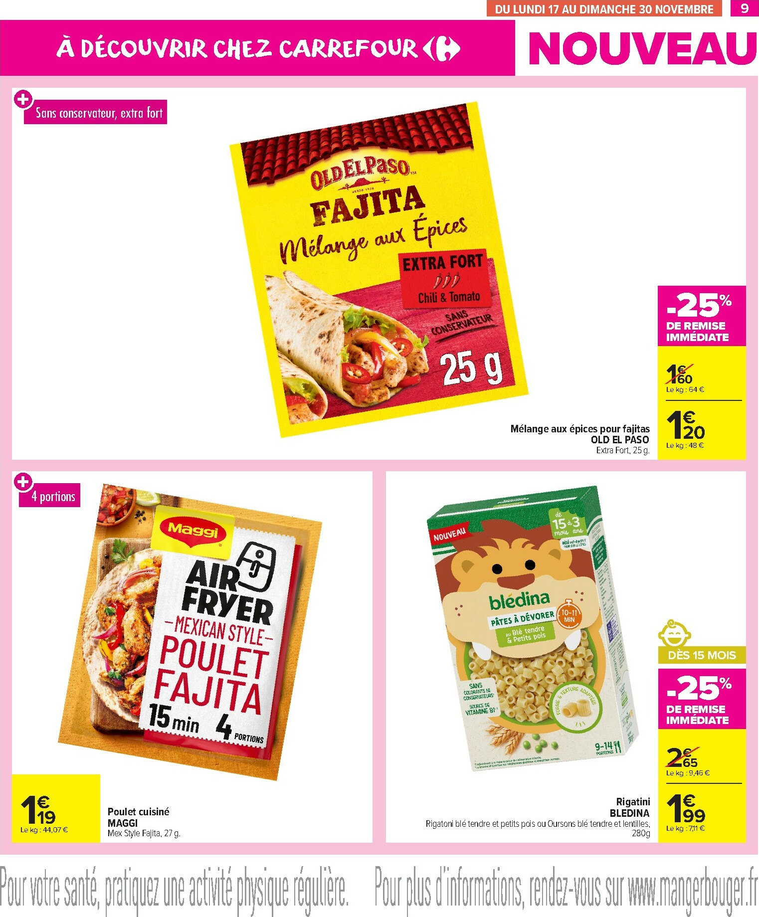 carrefour-market - Catalogue Carrefour Market - Les Nouveautés valable du 03/11 au 30/11 - page: 9