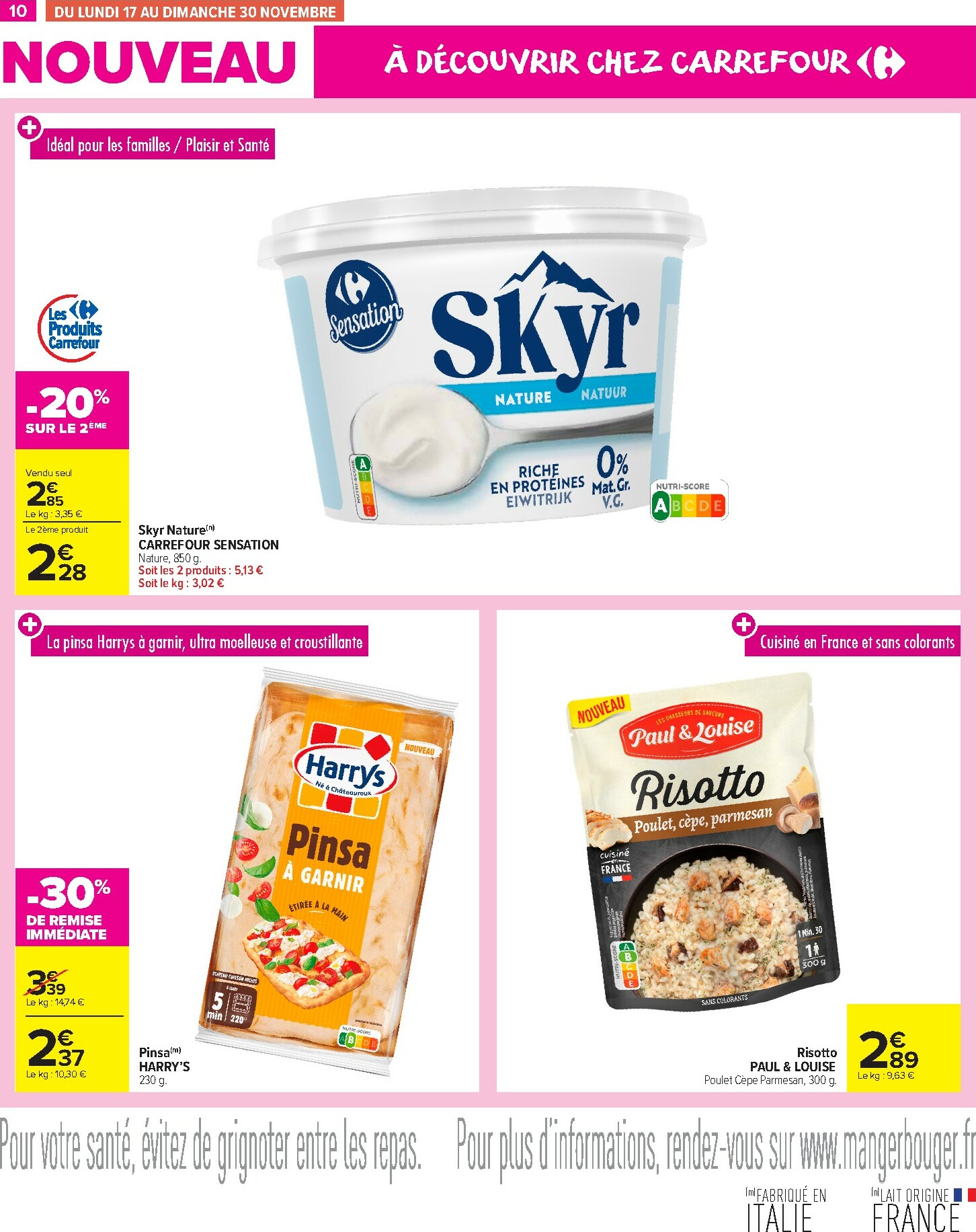 carrefour-market - Catalogue Carrefour Market - Les Nouveautés valable du 03/11 au 30/11 - page: 10