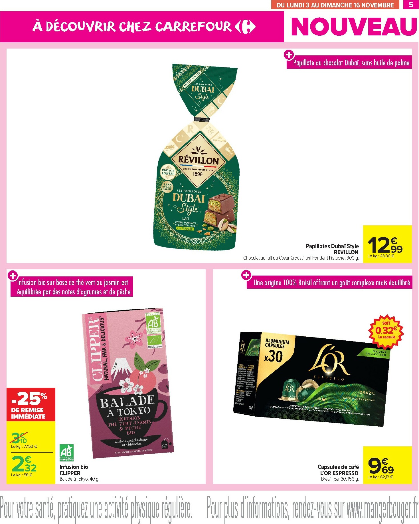carrefour-market - Catalogue Carrefour Market - Les Nouveautés valable du 03/11 au 30/11 - page: 5
