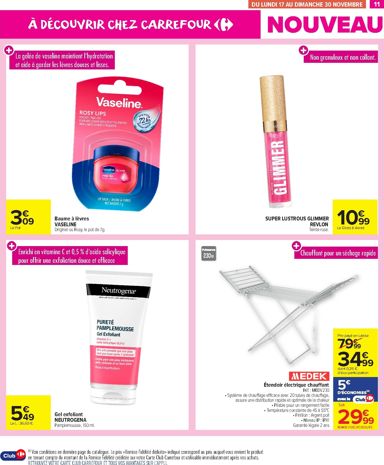 carrefour-market - Catalogue Carrefour Market - Les Nouveautés valable du 03/11 au 30/11 - page: 11