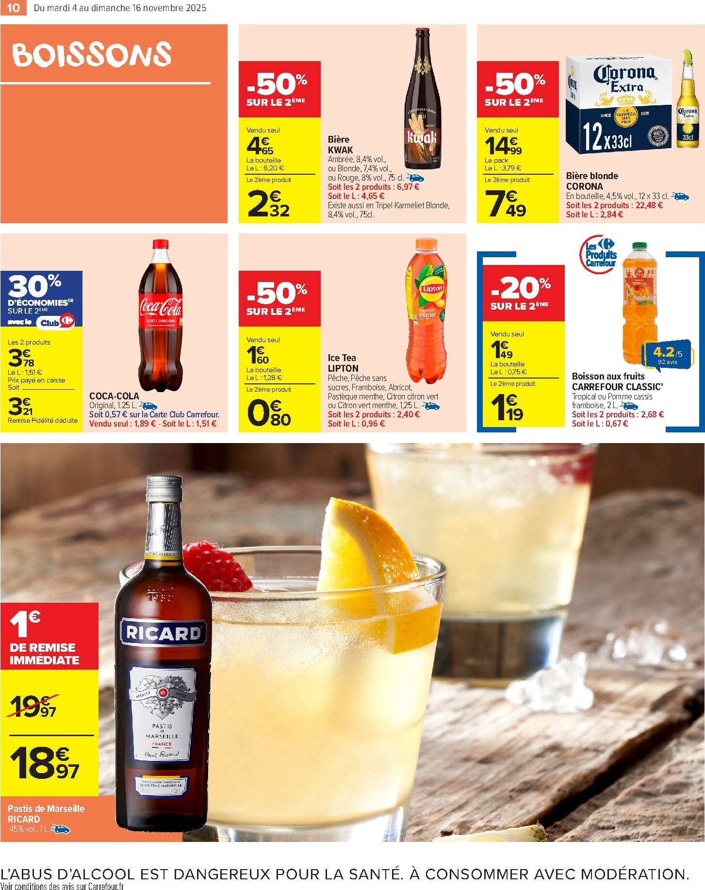 carrefour-market - Catalogue Carrefour Market valable du 04/11 au 16/11 - page: 12