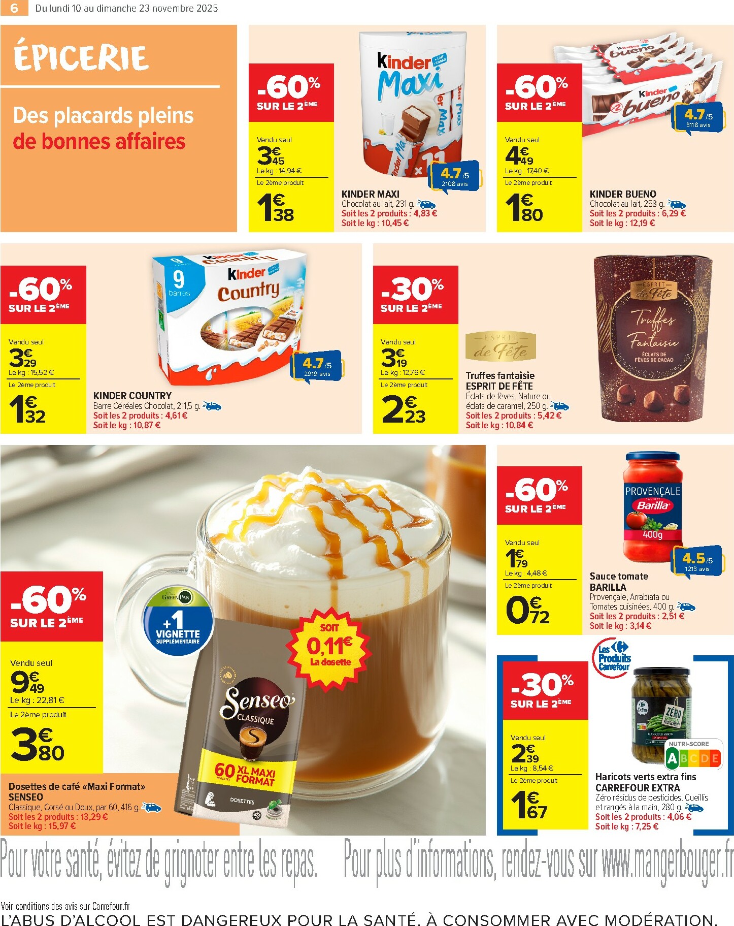 carrefour-market - Catalogue Carrefour Market valable du 10/11 au 23/11 - page: 8