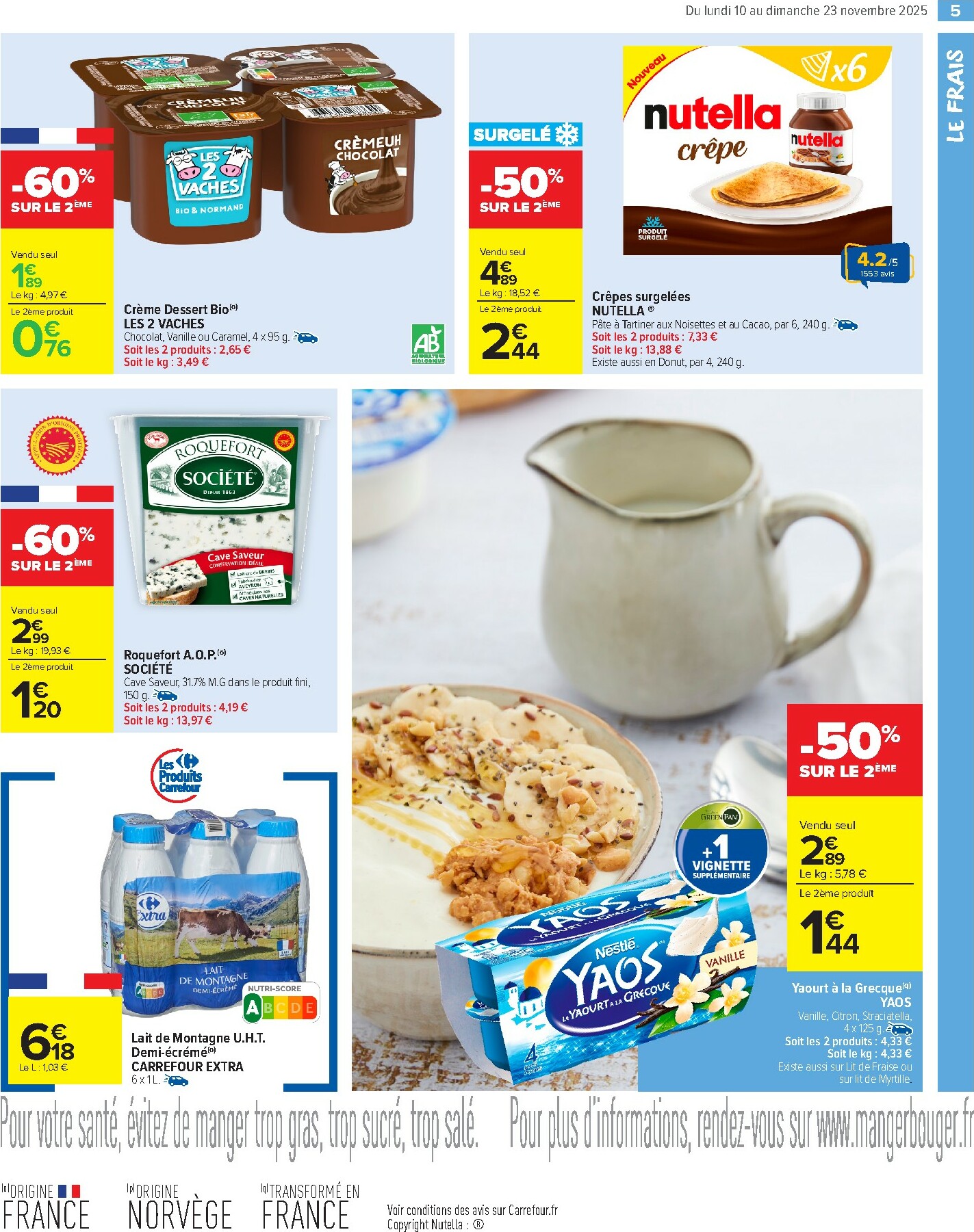 carrefour-market - Catalogue Carrefour Market valable du 10/11 au 23/11 - page: 7