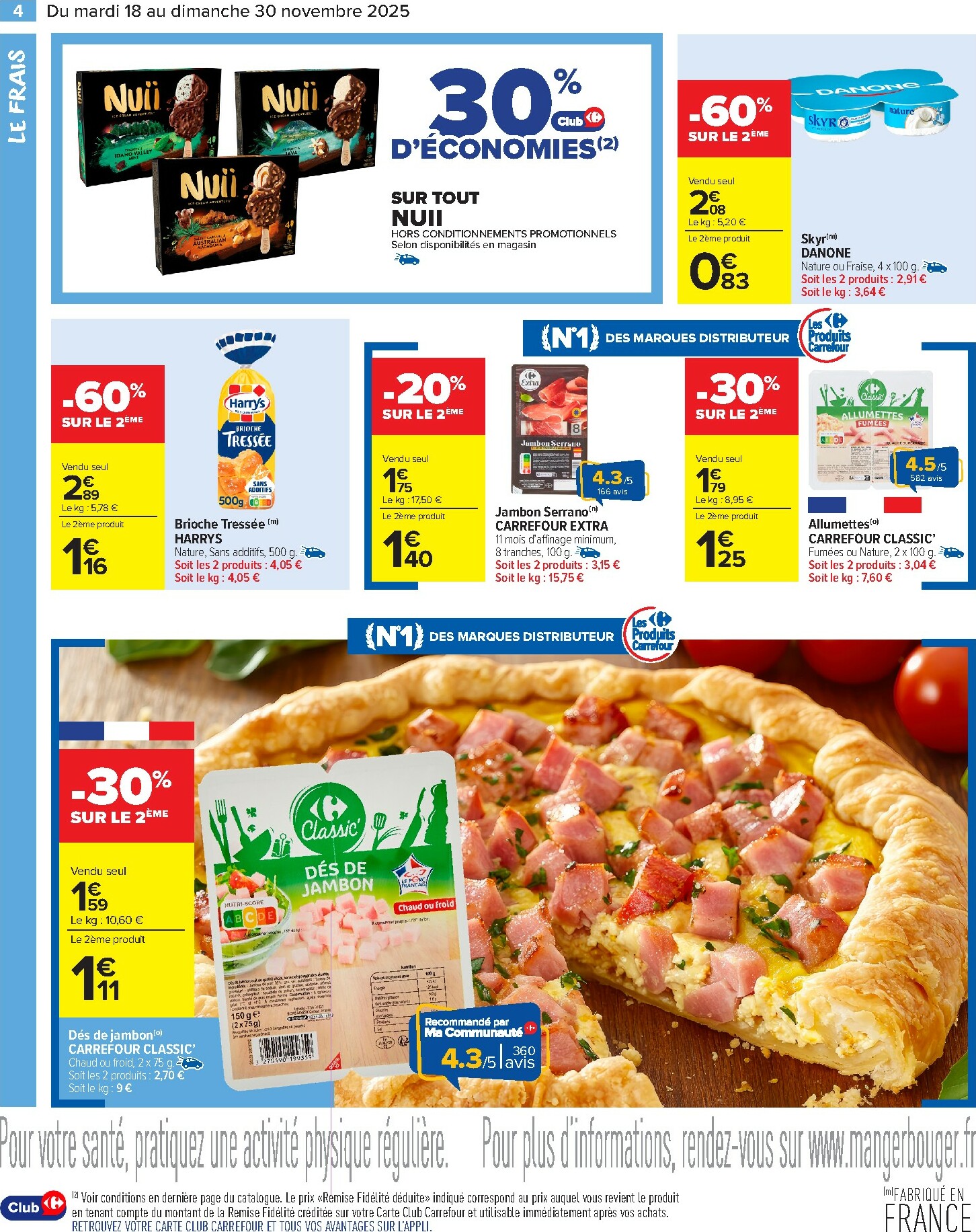 carrefour-market - Catalogue Carrefour Market valable du 18/11 au 30/11 - page: 4
