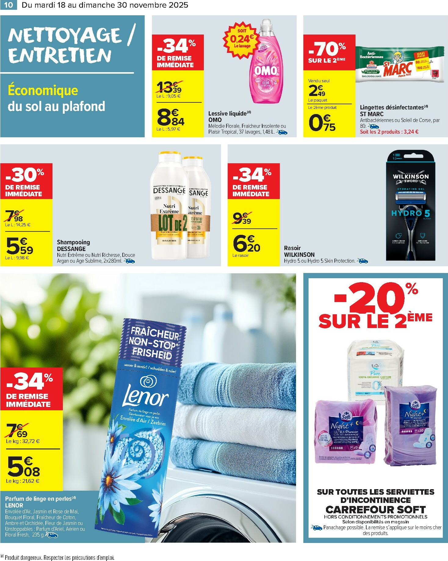 carrefour-market - Catalogue Carrefour Market valable du 18/11 au 30/11 - page: 10