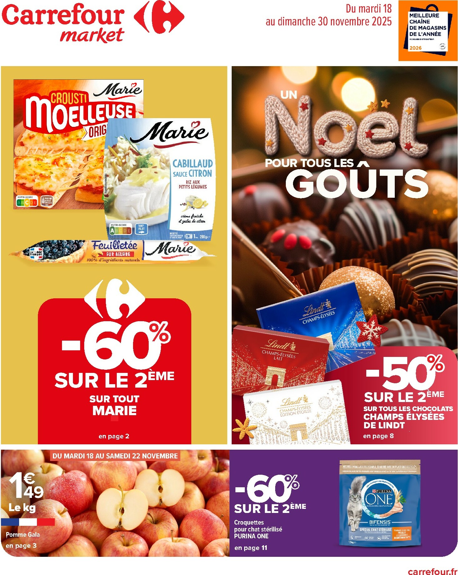 carrefour-market - Catalogue Carrefour Market valable du 18/11 au 30/11