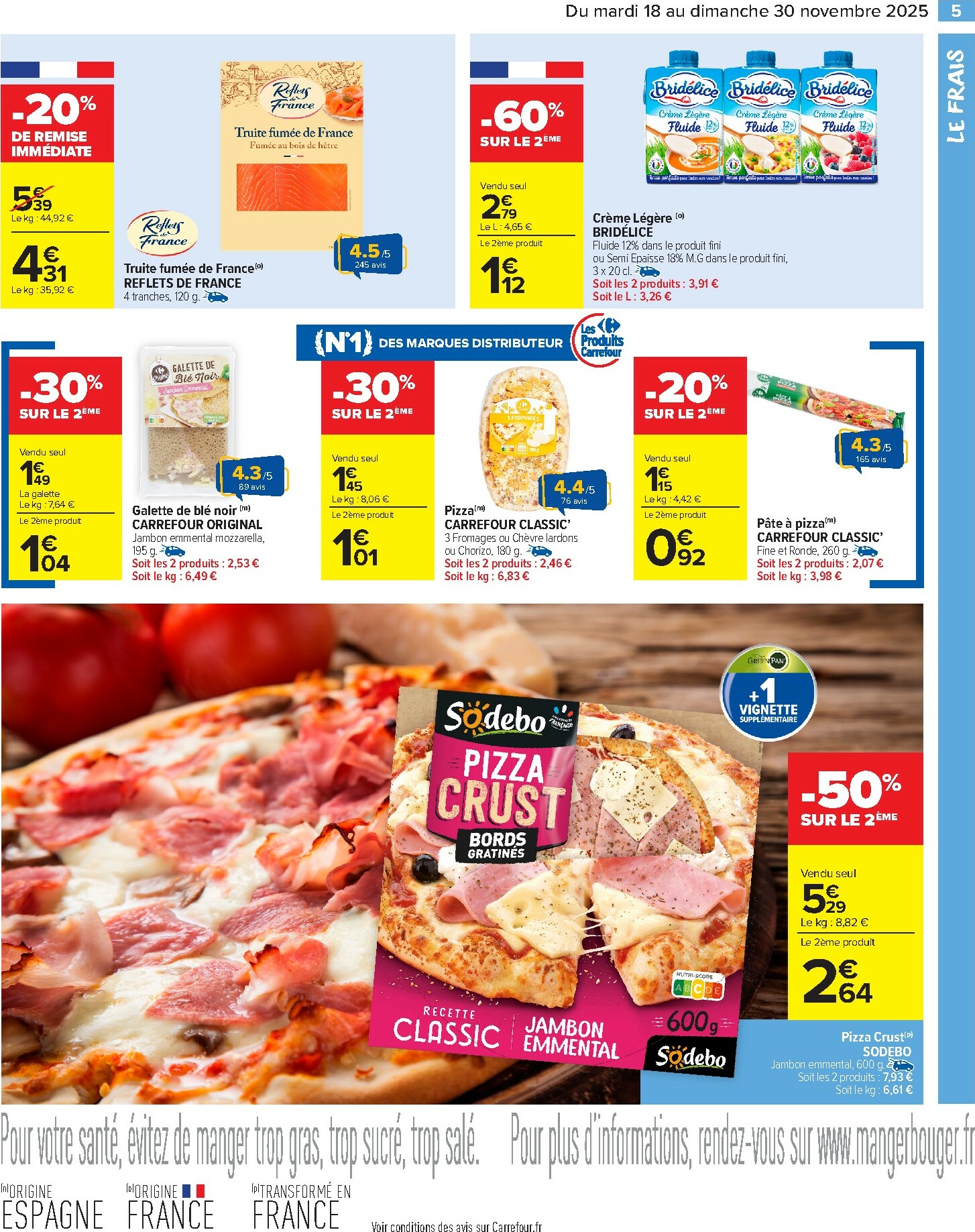 carrefour-market - Catalogue Carrefour Market valable du 18/11 au 30/11 - page: 5