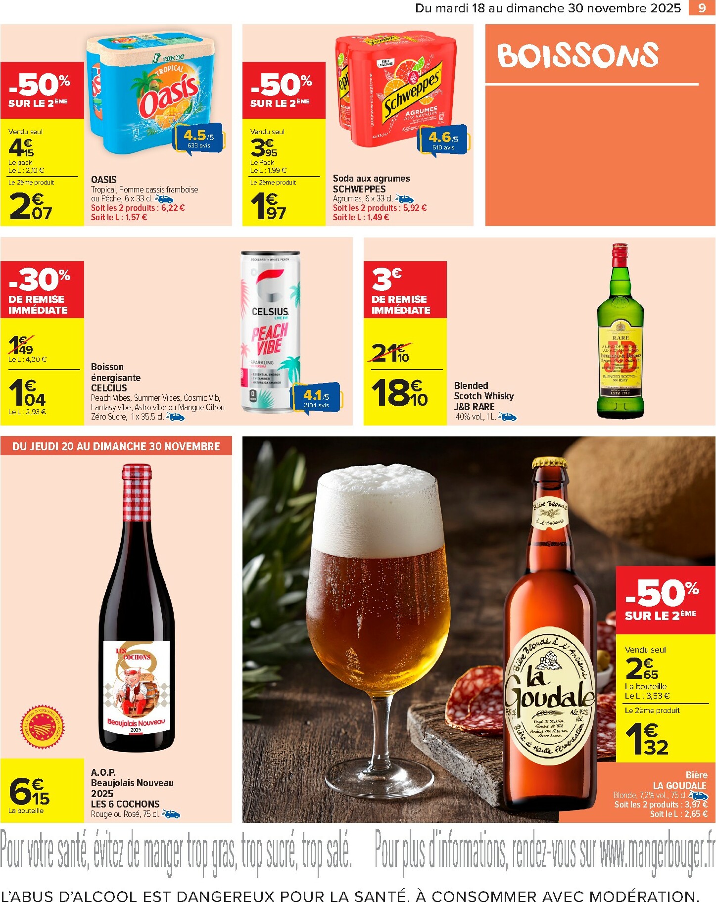 carrefour-market - Catalogue Carrefour Market valable du 18/11 au 30/11 - page: 9