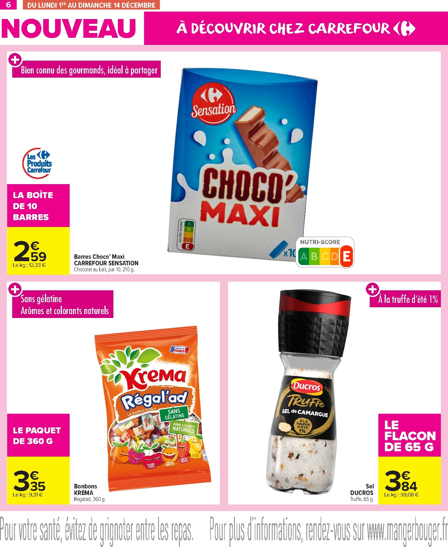carrefour-market - Catalogue Carrefour Market - Les Nouveautés valable du 01/12 au 28/12 - page: 6