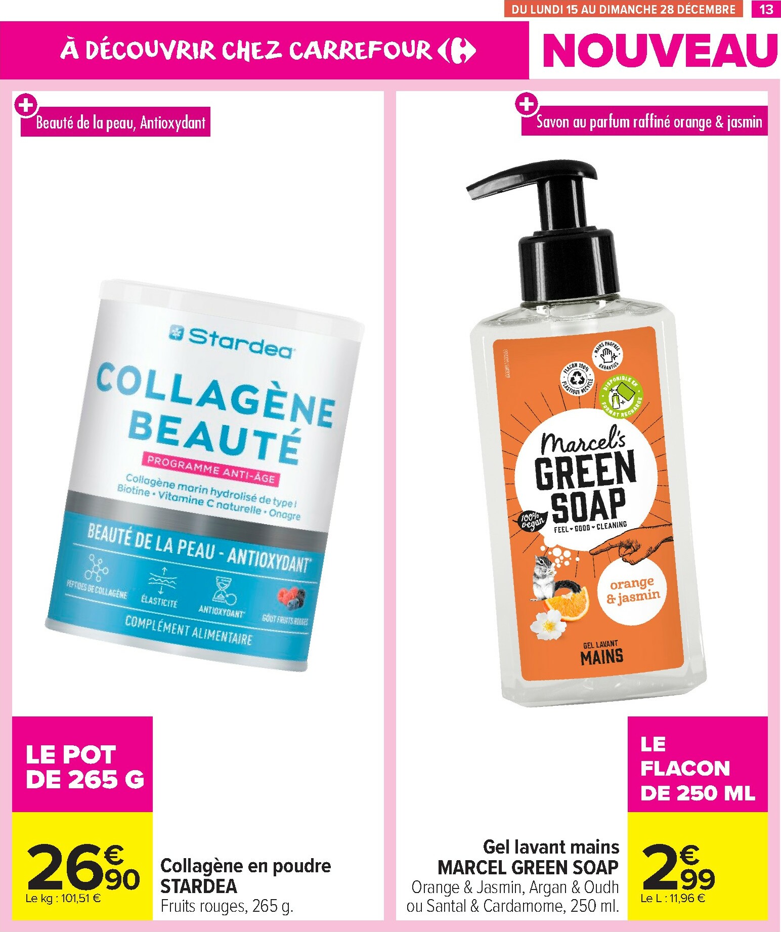 carrefour-market - Catalogue Carrefour Market - Les Nouveautés valable du 01/12 au 28/12 - page: 13