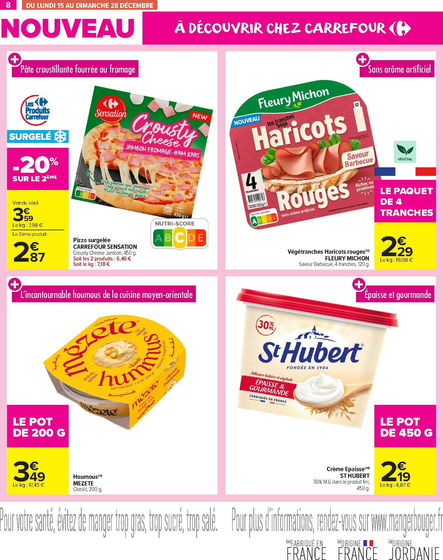carrefour-market - Catalogue Carrefour Market - Les Nouveautés valable du 01/12 au 28/12 - page: 8