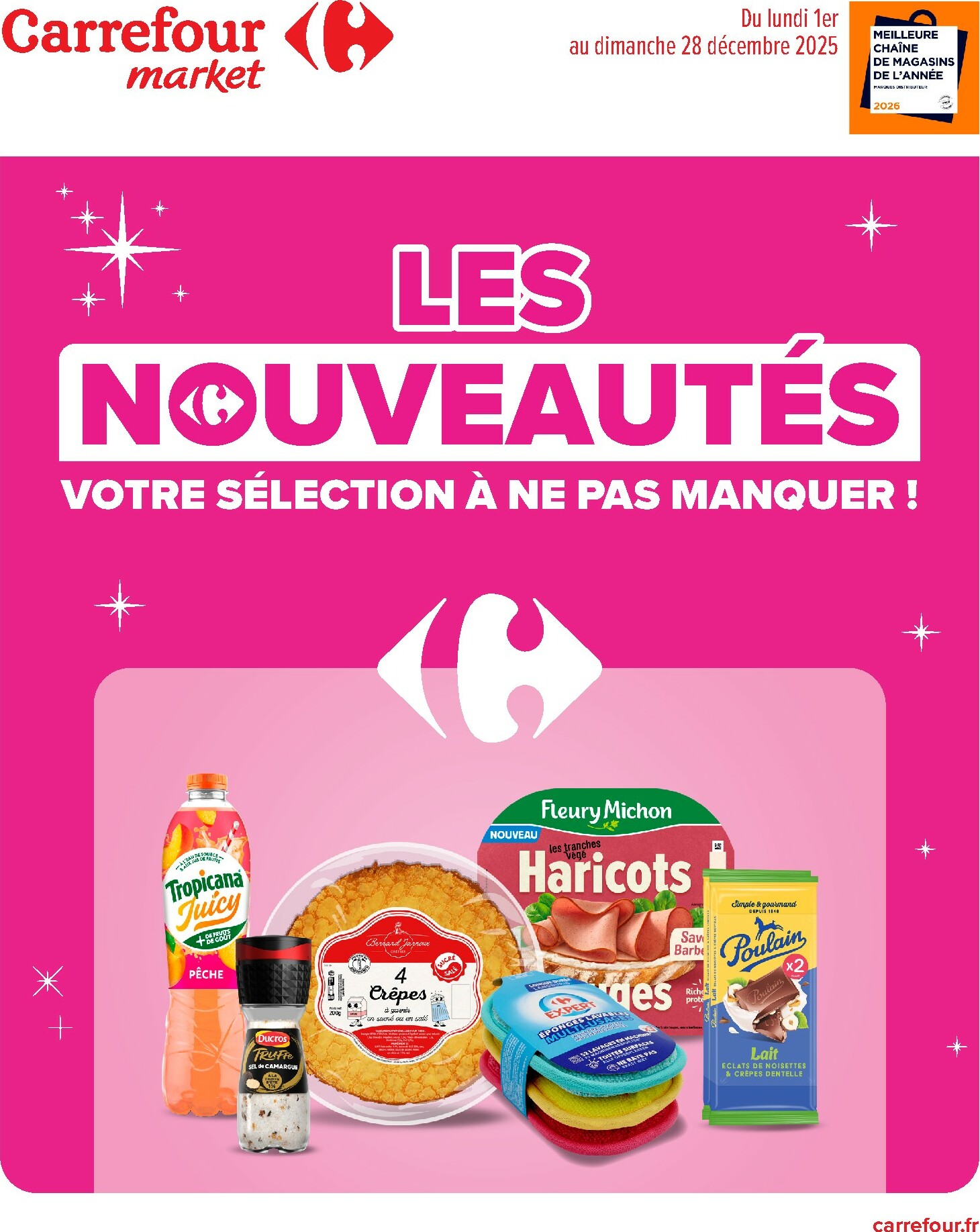 carrefour-market - Catalogue Carrefour Market - Les Nouveautés valable du 01/12 au 28/12