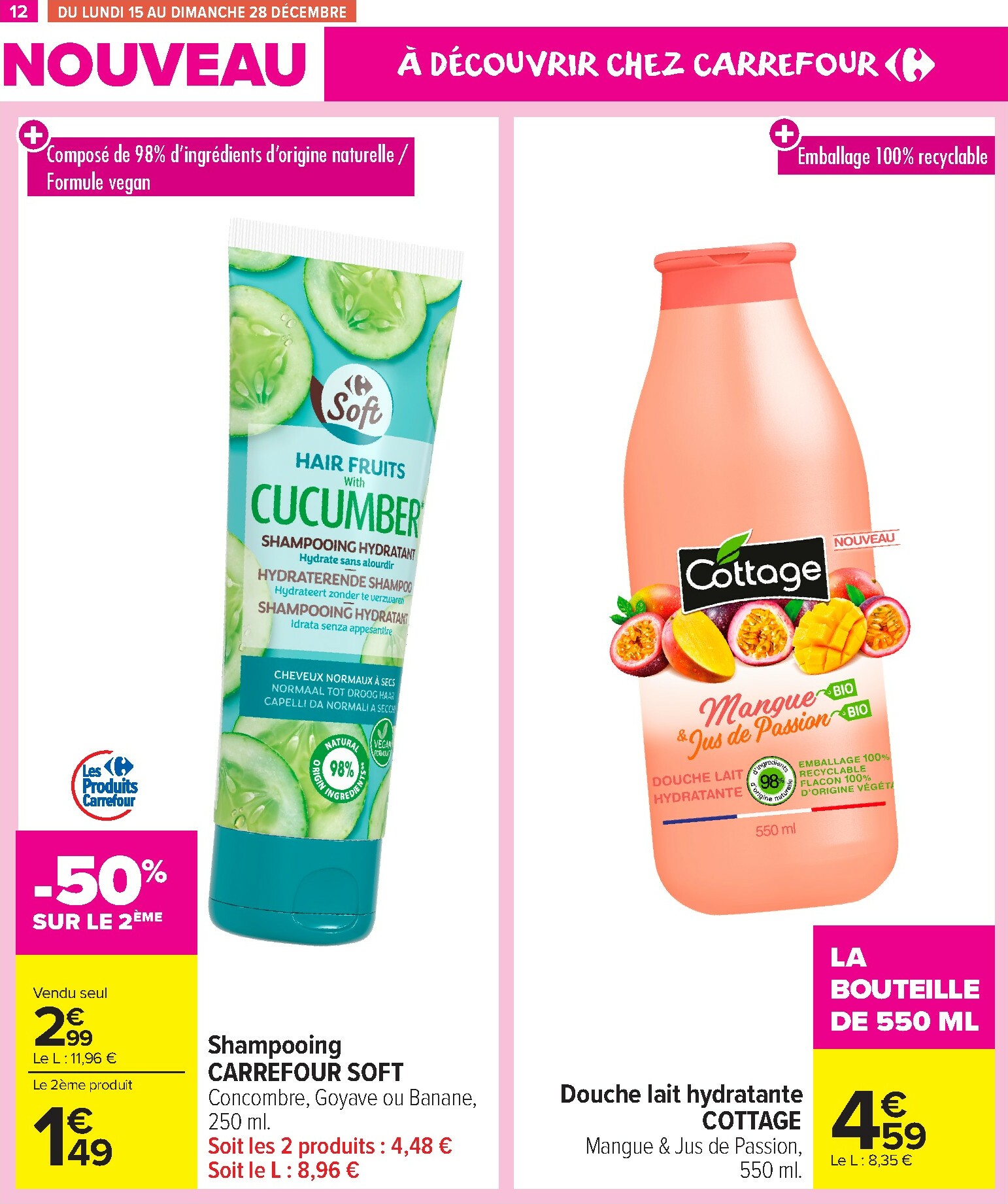 carrefour-market - Catalogue Carrefour Market - Les Nouveautés valable du 01/12 au 28/12 - page: 12