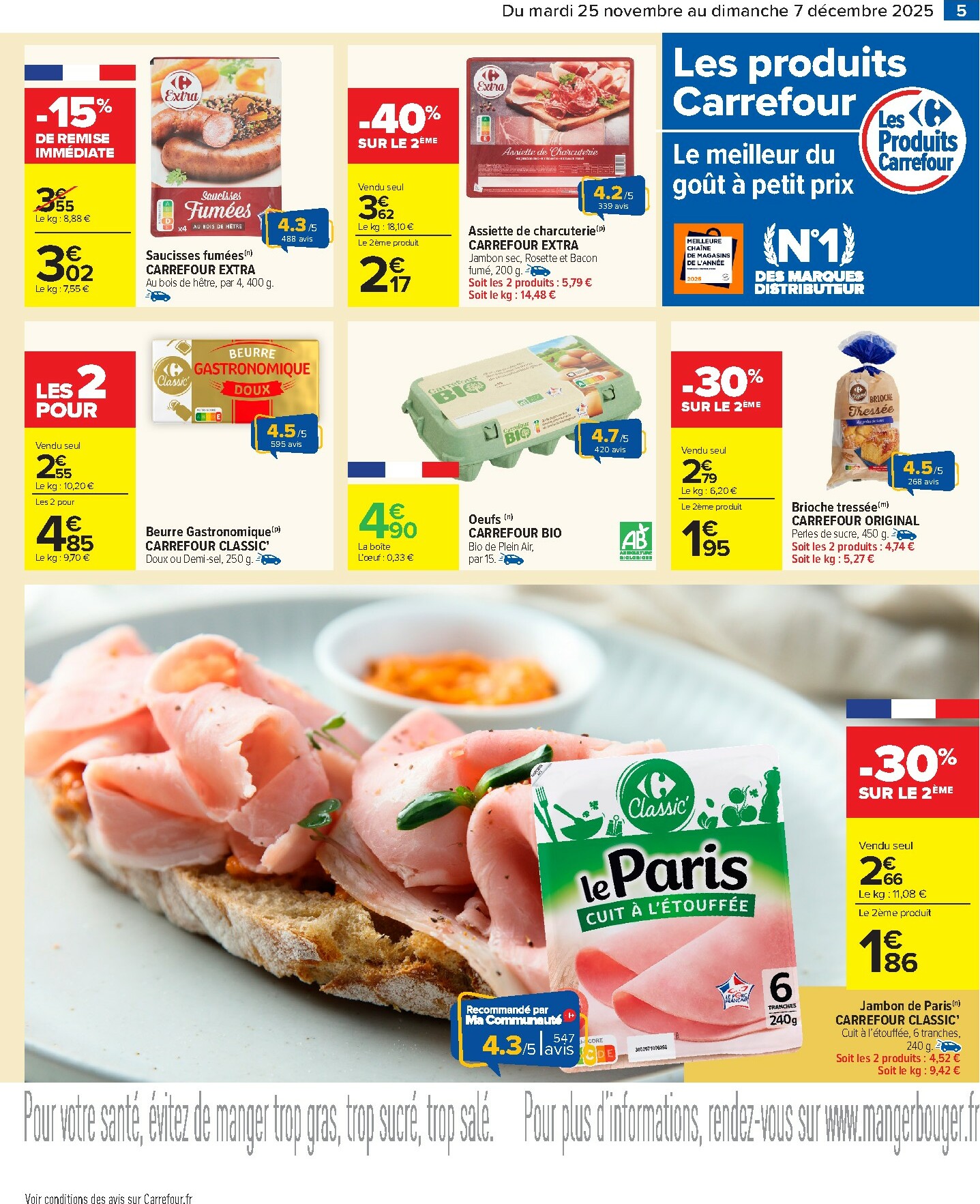 carrefour-market - Catalogue Carrefour Market valable du 25/11 au 07/12 - page: 7